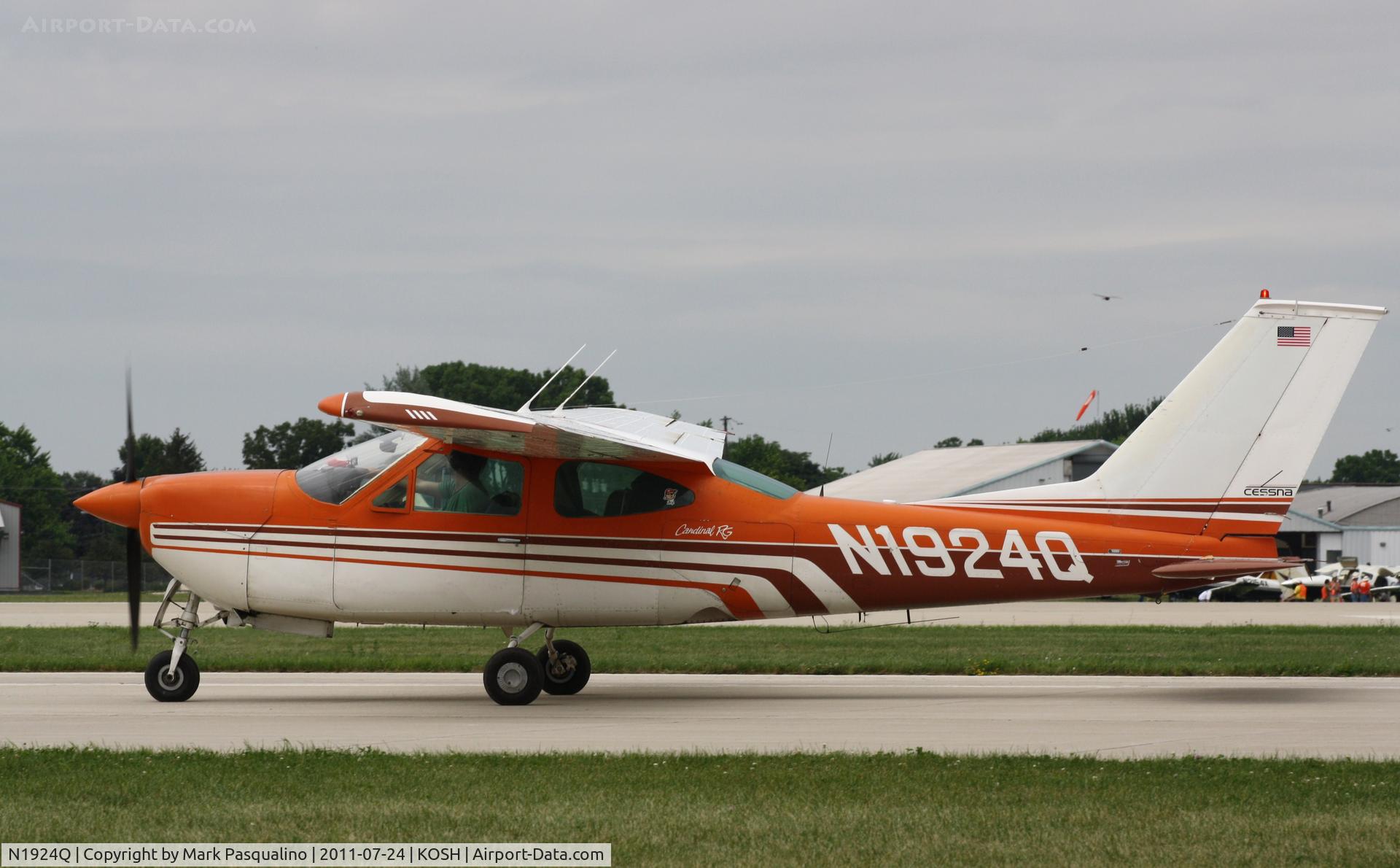 N1924Q, 1972 Cessna 177RG Cardinal C/N 177RG0324, Cessna 177RG