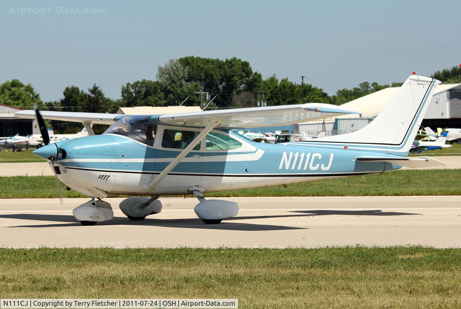 N111CJ, 1973 Cessna 182P Skylane C/N 18262621, 1973 Cessna 182P, c/n: 18262621 at 2011 Oshkosh