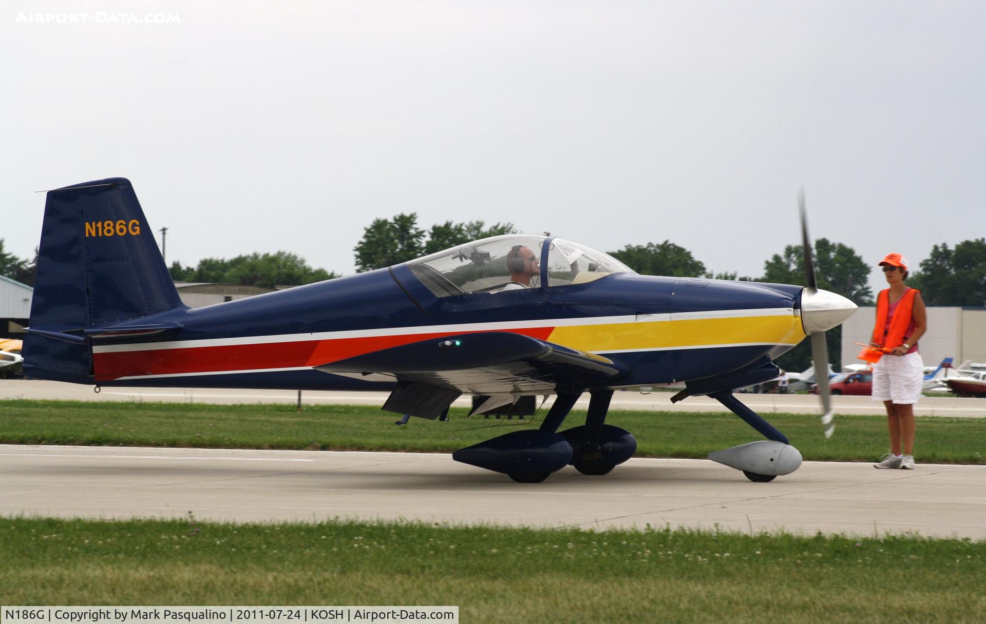 N186G, 2001 Vans RV-6A C/N 60495, Vans RV-6A