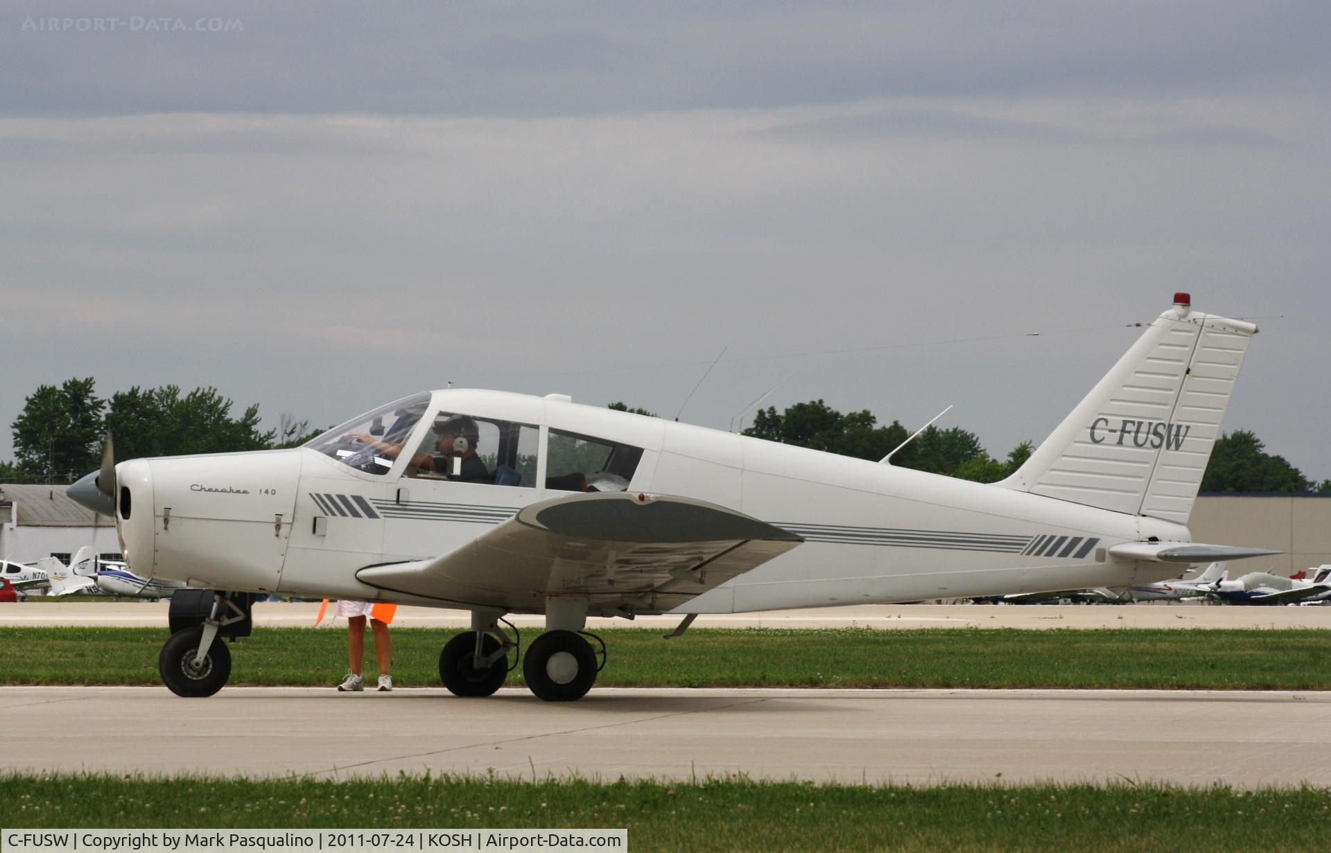 C-FUSW, 1966 Piper PA-28-140 Cherokee C/N 28-22338, Piper PA-28-140