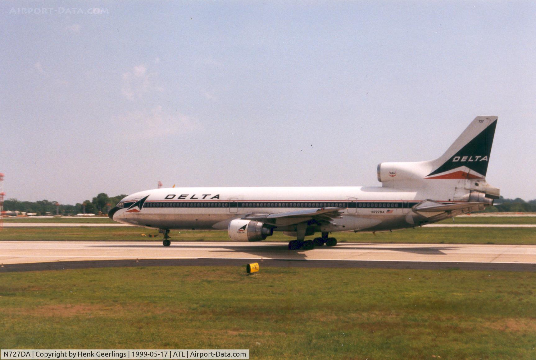N727DA, 1979 Lockheed L-1011-385-1 TriStar 1 C/N 193C-1167, Delta