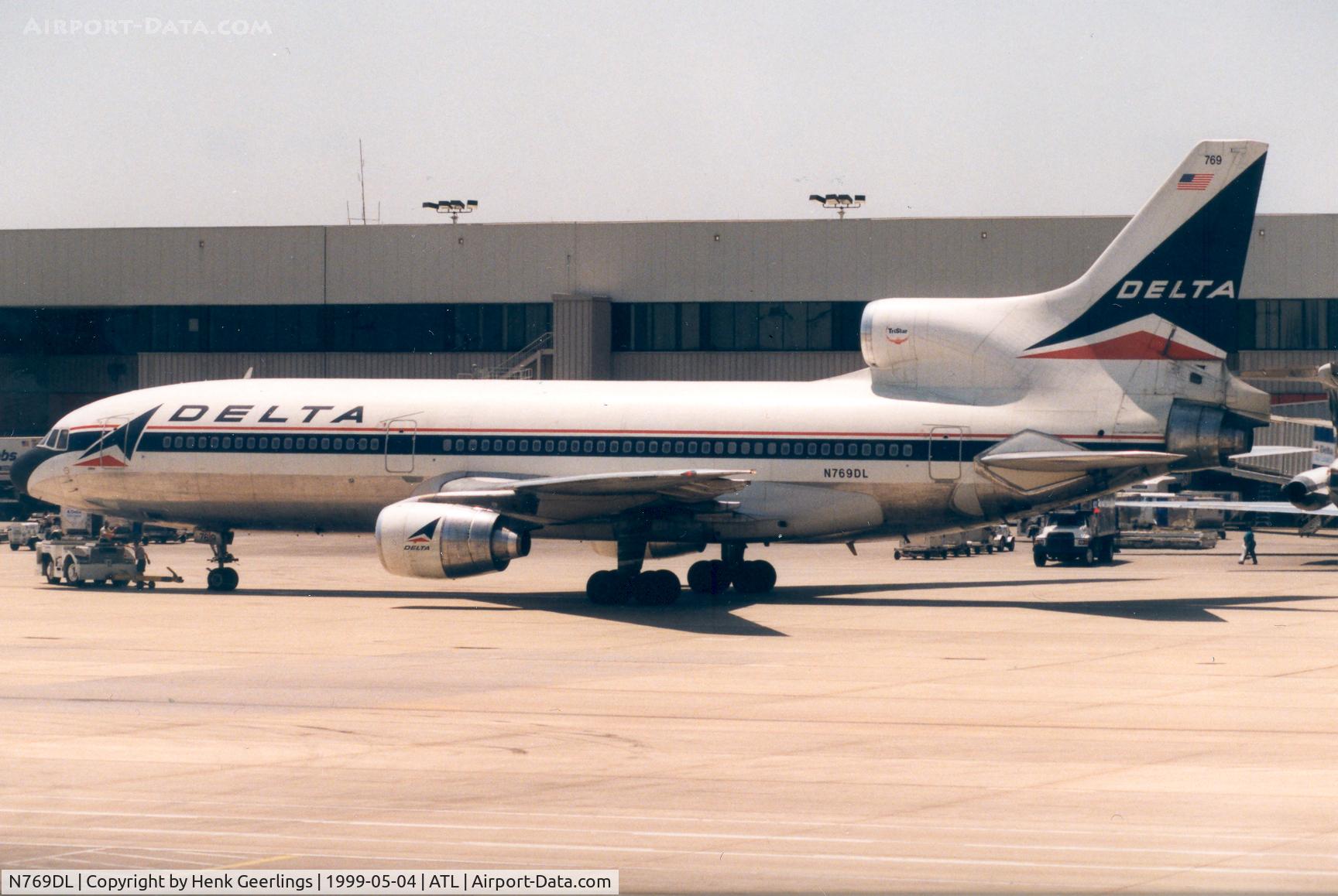N769DL, 1981 Lockheed L-1011-385-3 Tristar 500 C/N 193H-1218, Delta