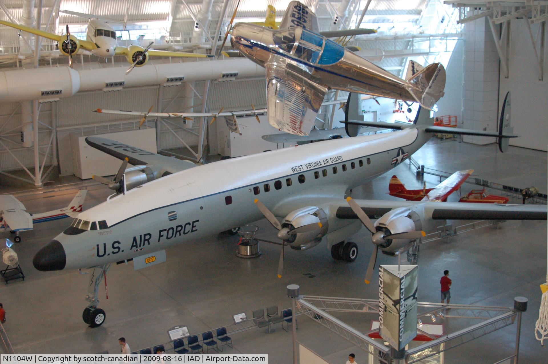 N1104W, Lockheed C-121C Super Constellation (L-1049F) C/N 1049F-4196, Lockheed 1049F-55-96, 