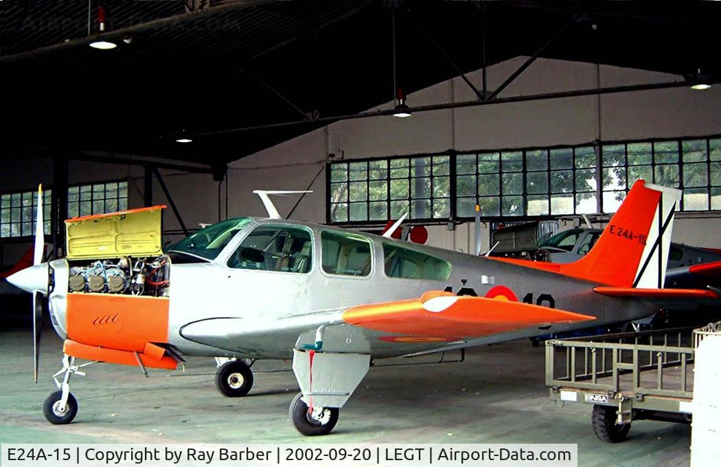 E24A-15, Beech F33C Bonanza C/N CJ-113, E.24A-15   Beech F33C Bonanza [CJ-113] Getafe~EC 20/09/2002.