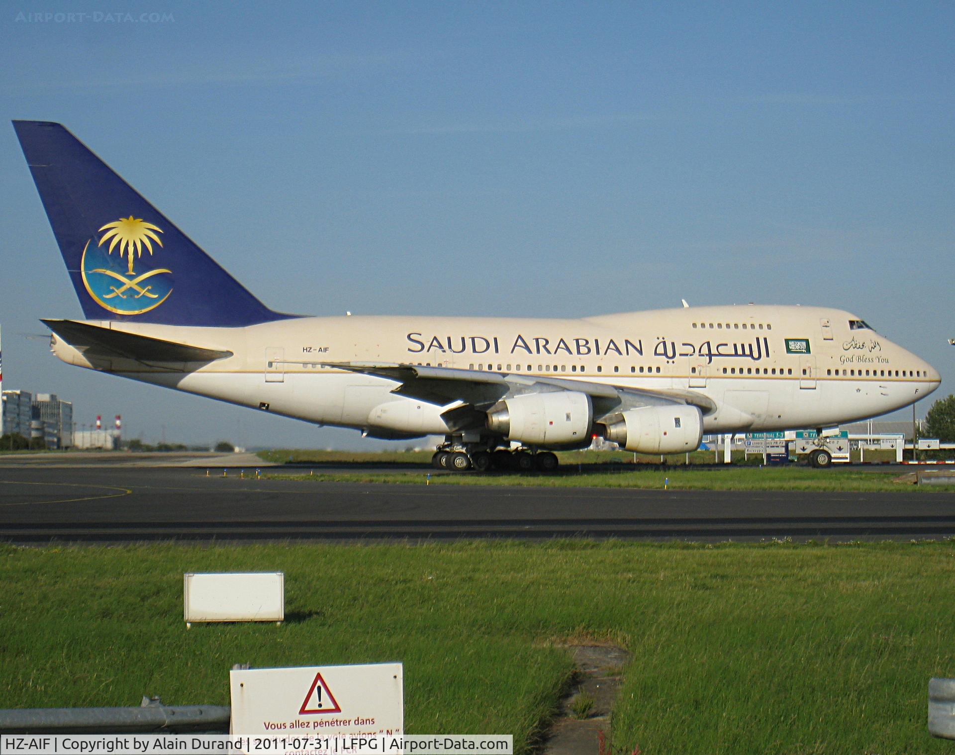 HZ-AIF, 1981 Boeing 747SP-68 C/N 22503, India-Foxtrott provided with a nice way to close July 2011