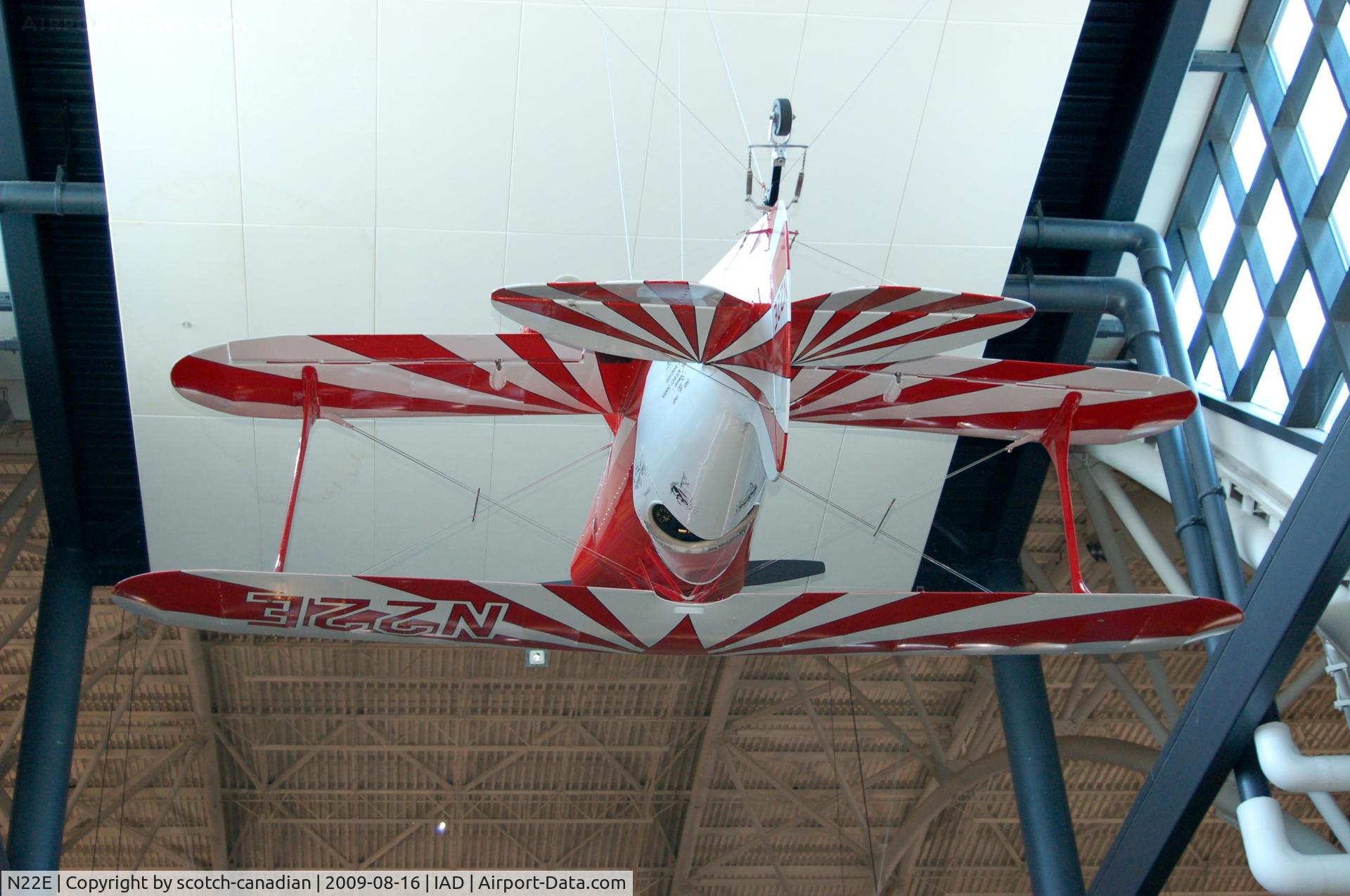 N22E, 1946 Pitts S-1C Special C/N 2 (N22E), 1946 Pitts Special S-1C Little Stinker at the Steven F. Udvar-Hazy Center, Smithsonian National Air and Space Museum, Chantilly, VA