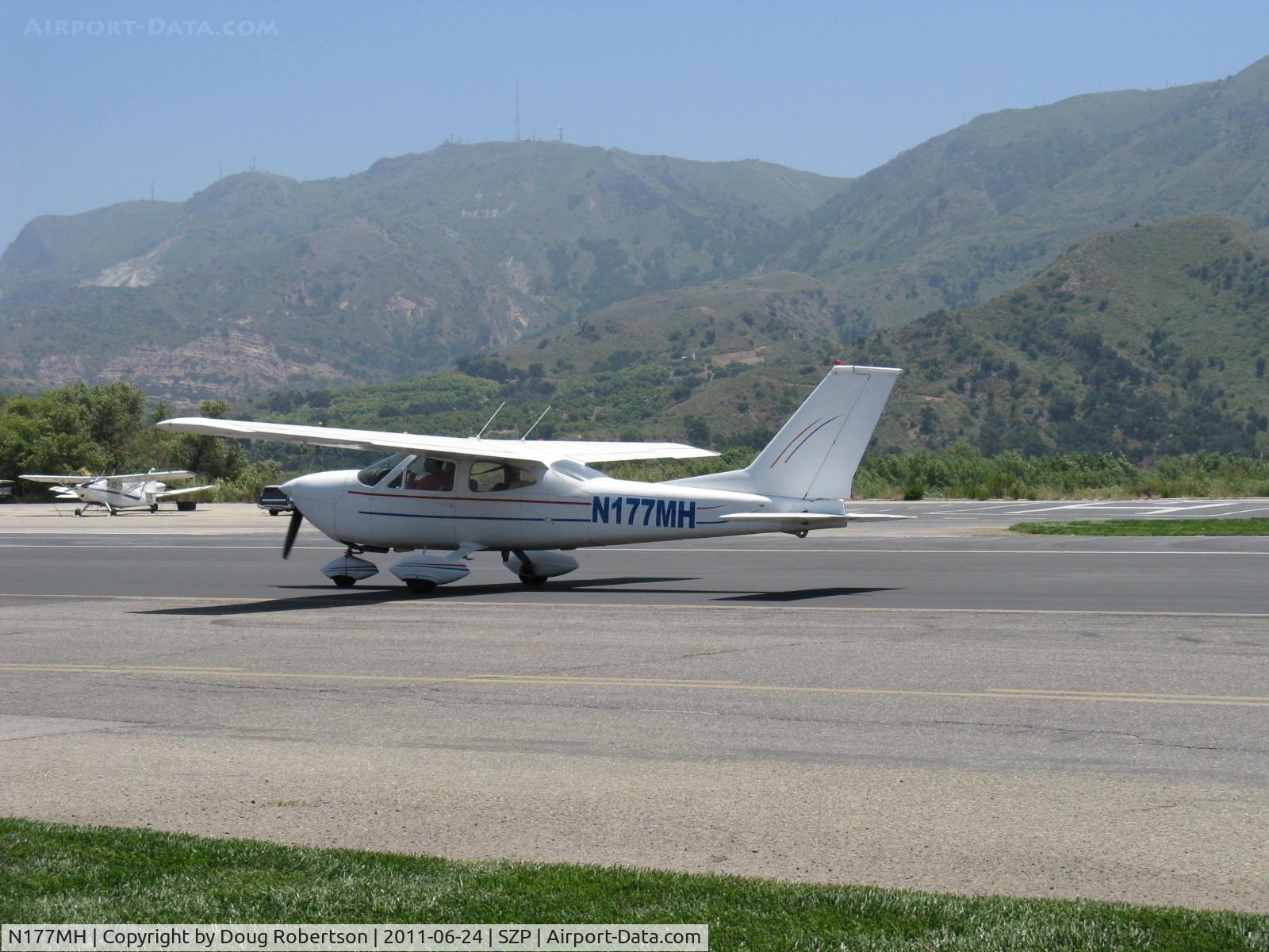 N177MH, 1967 Cessna 177 Cardinal C/N 17700302, 1967 Cessna 177 CARDINAL, Lycoming O-360-A1A 180 Hp upgrade, PowerFlow exhaust mod, taxi back