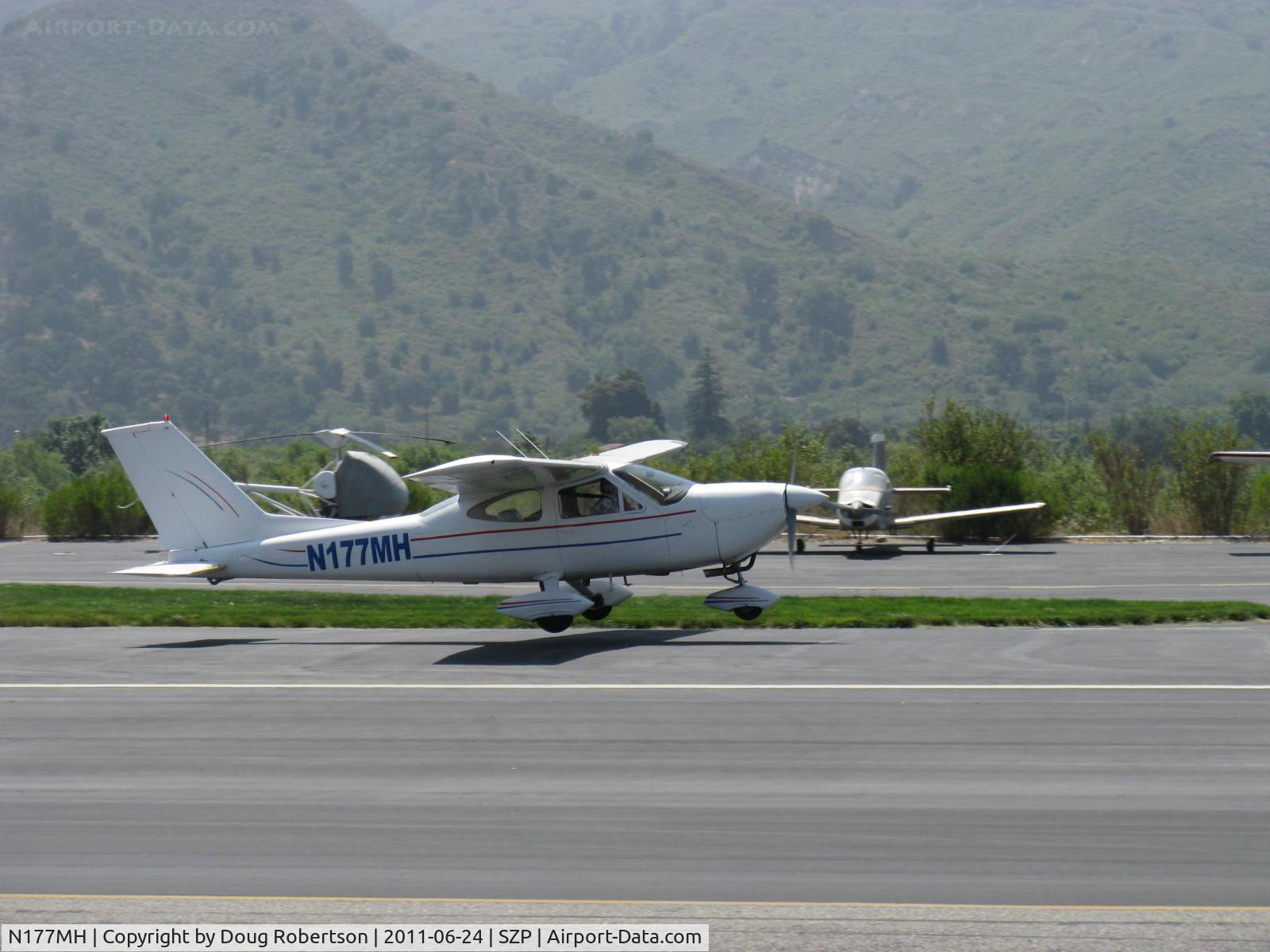 N177MH, 1967 Cessna 177 Cardinal C/N 17700302, 1967 Cessna 177 CARDINAL, Lycoming O-360-A1A 180 Hp upgrade, PowerFlow exhaust mod, takeoff Rwy 22