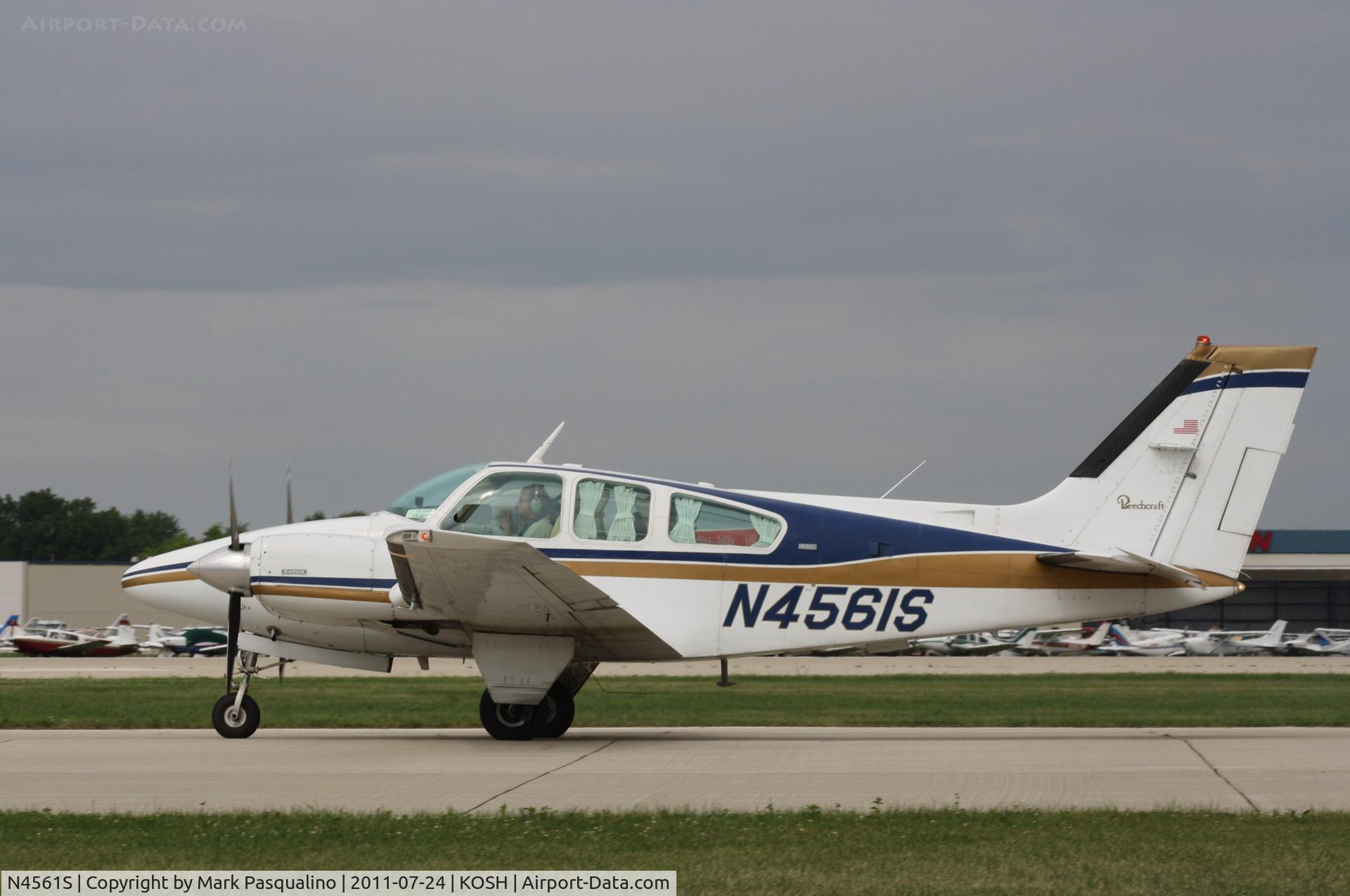 N4561S, 1975 Beech 95-B55 (T42A) Baron C/N TC-1897, Beech B55