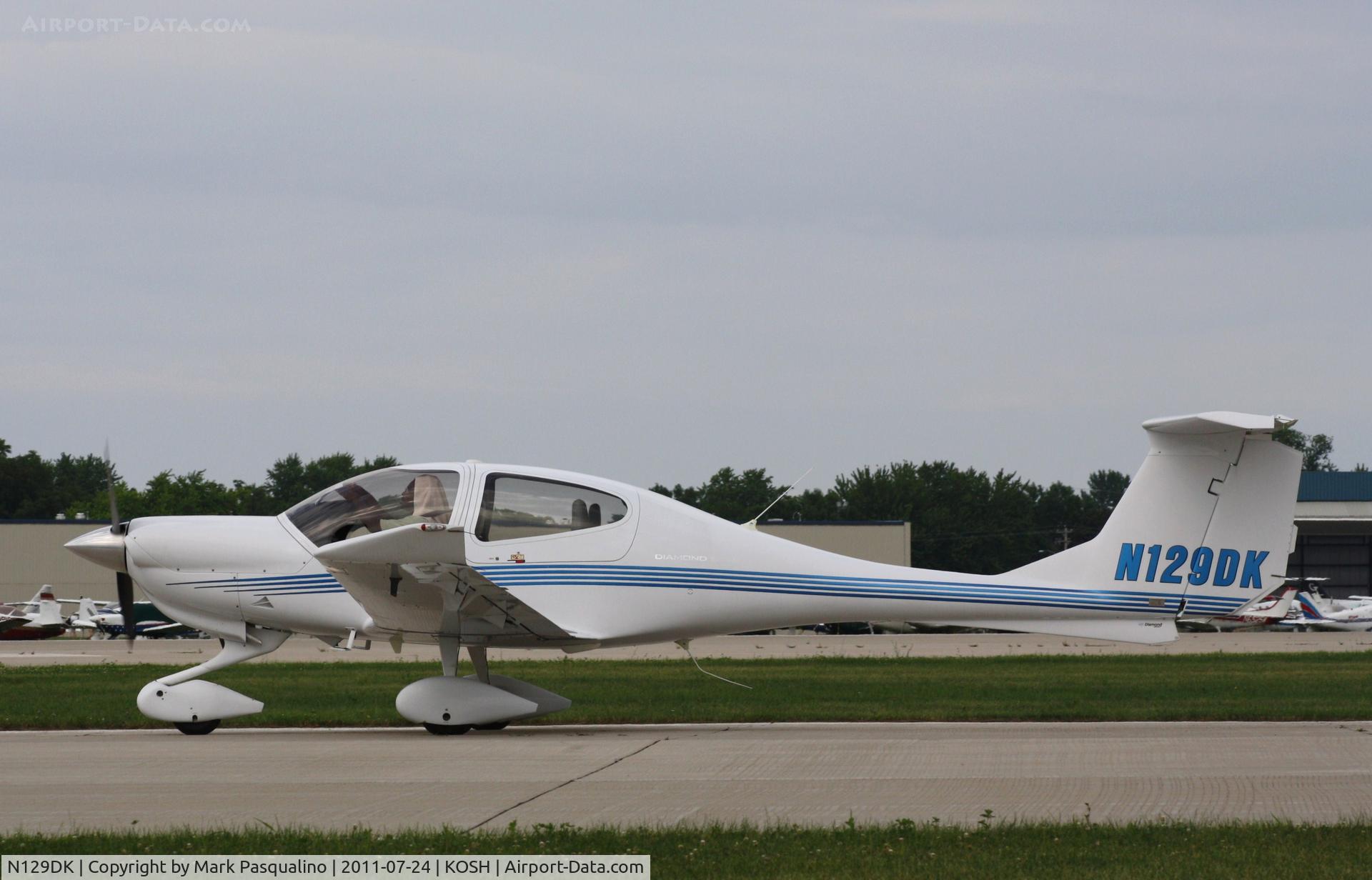 N129DK, 2004 Diamond DA-40 Diamond Star C/N 40.454, Diamond DA 40