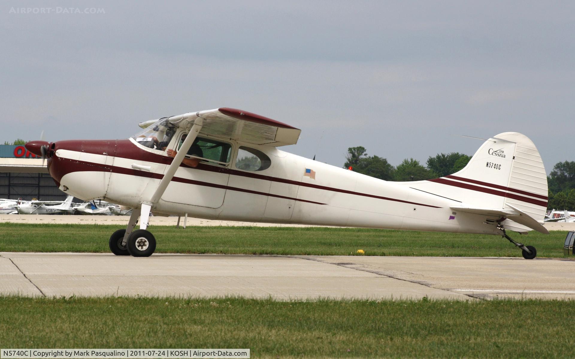 N5740C, 1950 Cessna 170A C/N 19694, Cessna 170A