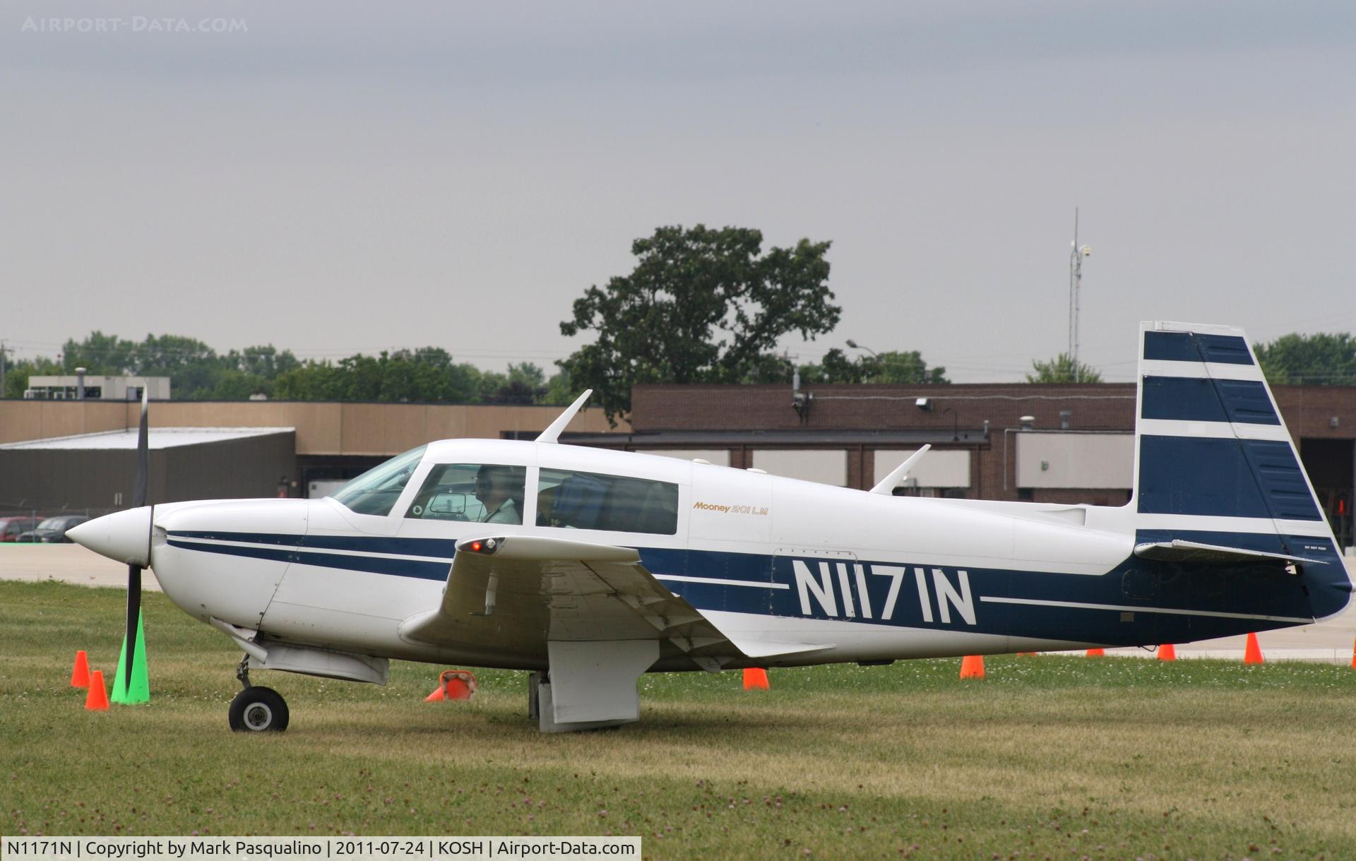 N1171N, Mooney M20J 201 C/N 24-1629, Mooney M20J