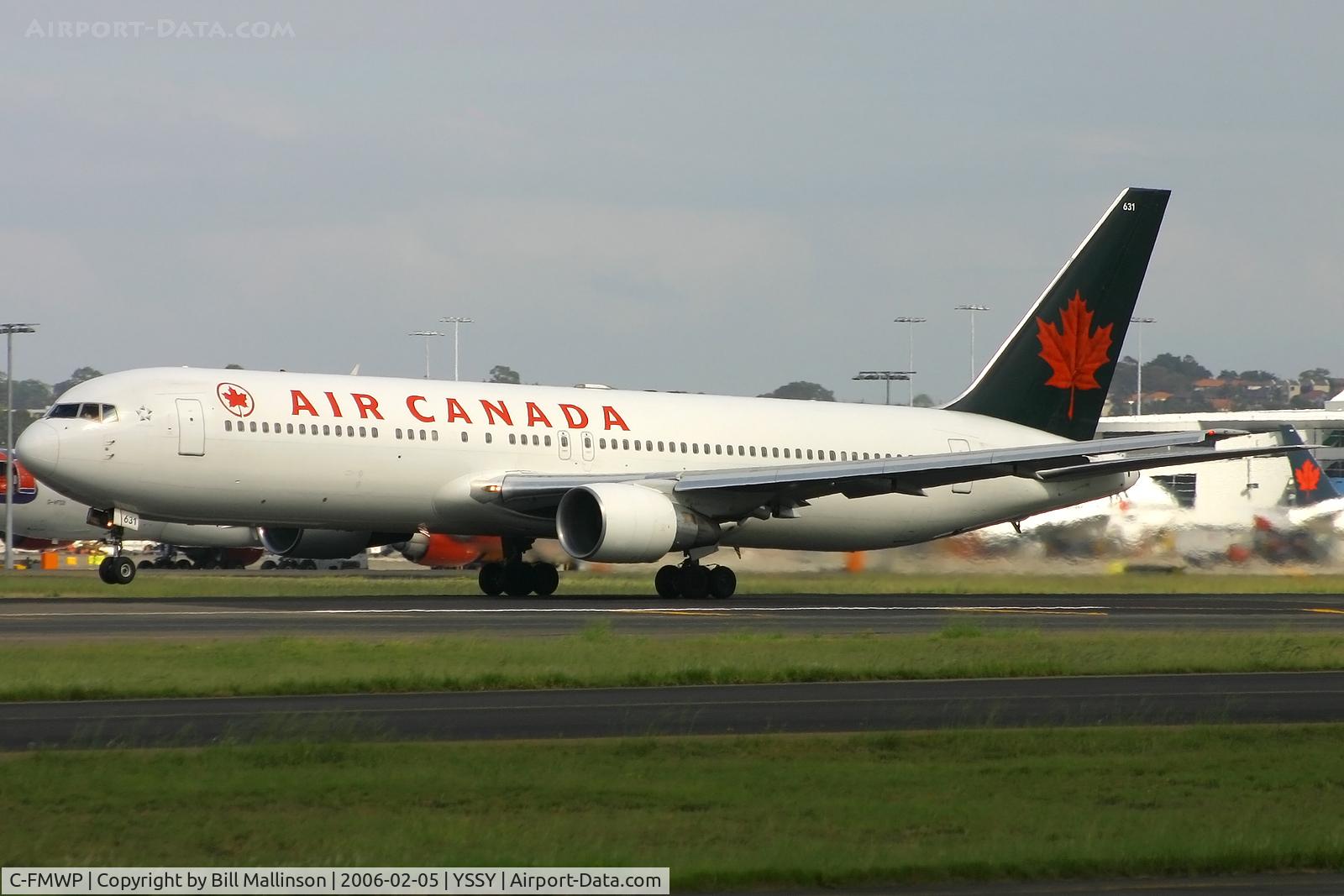 C-FMWP, 1993 Boeing 767-333/ER C/N 25583, rotating from 16R