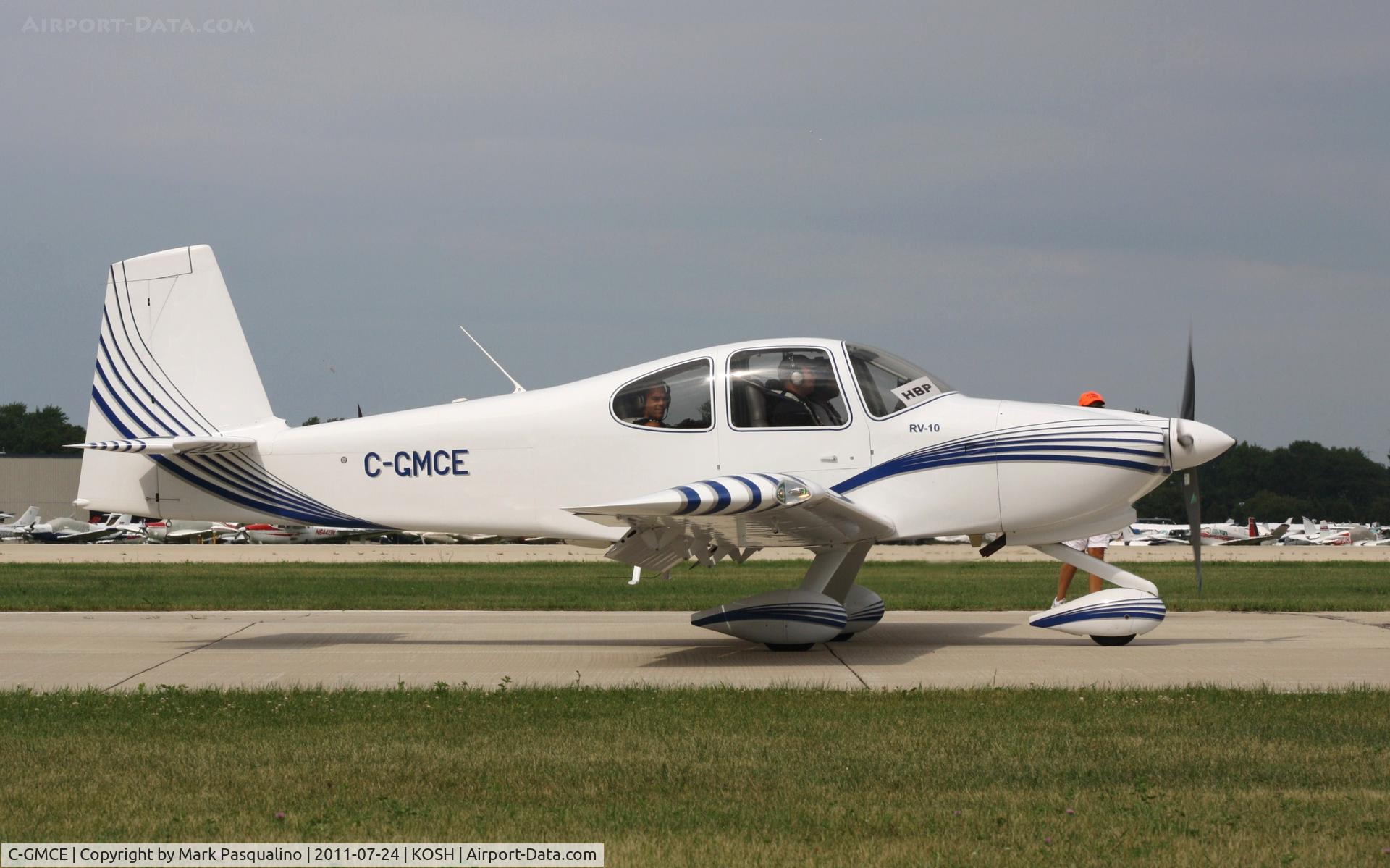 C-GMCE, 2008 Vans RV-10 C/N 40381, Vans RV-10