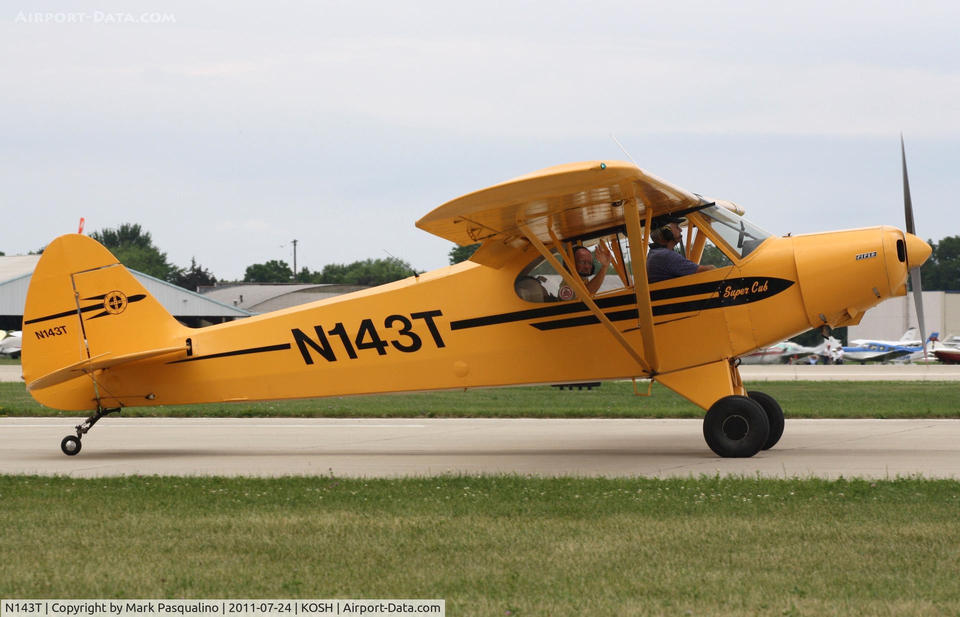 N143T, 1953 Piper PA-18-105 SPECIAL C/N 18-2257, Piper PA-18-105 Special