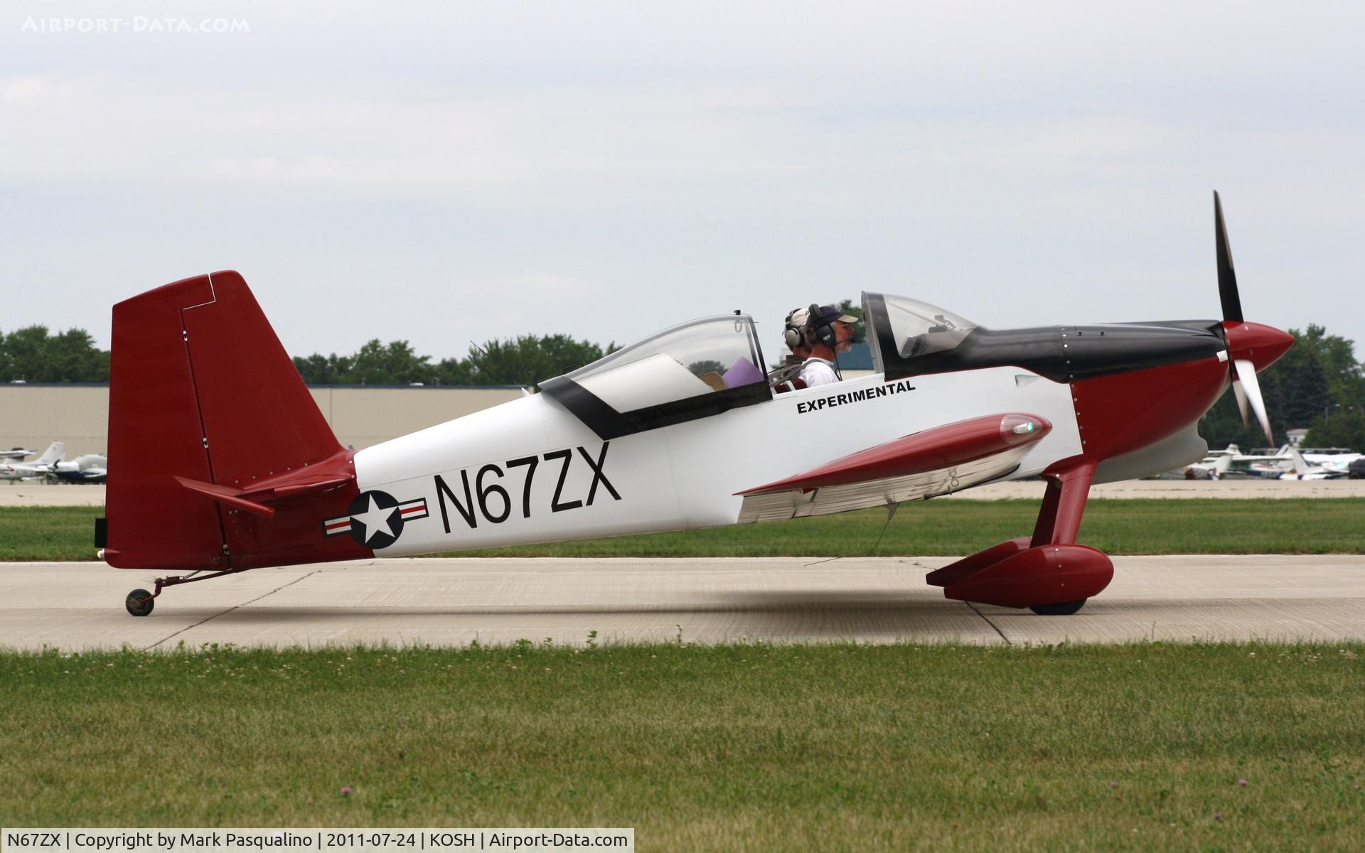 N67ZX, 2007 Vans RV-7 C/N 70416, Vans RV-7