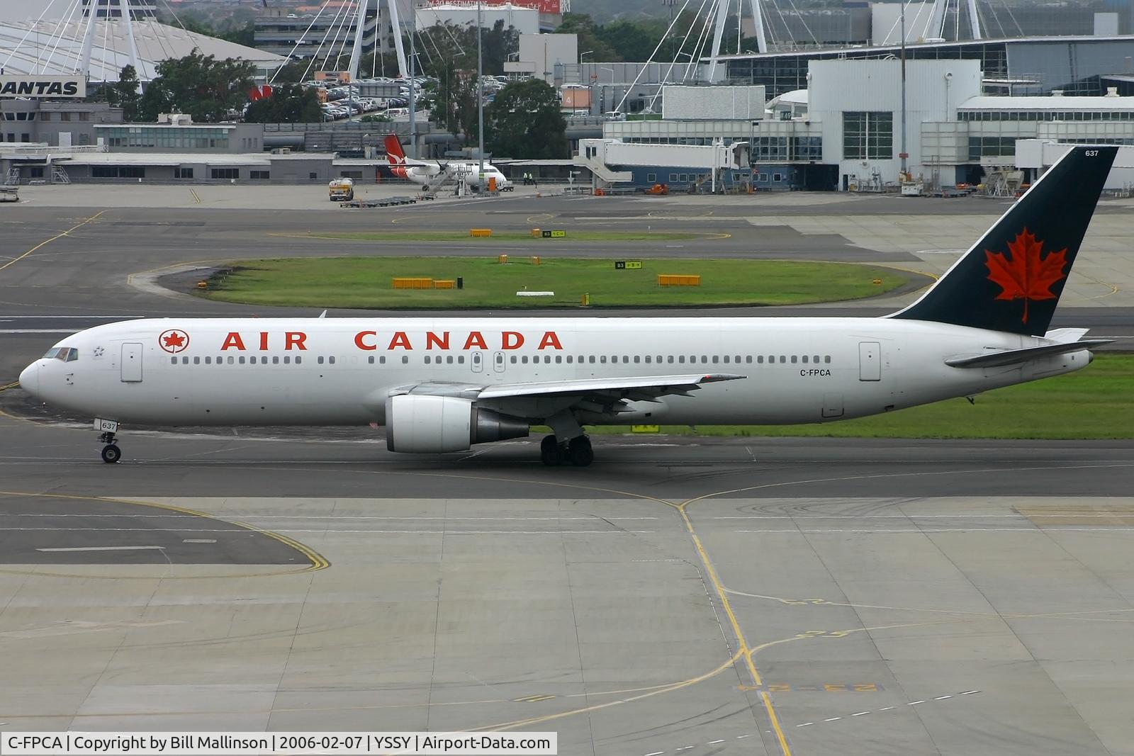 C-FPCA, 1989 Boeing 767-375 C/N 24306, taxi towards 16R