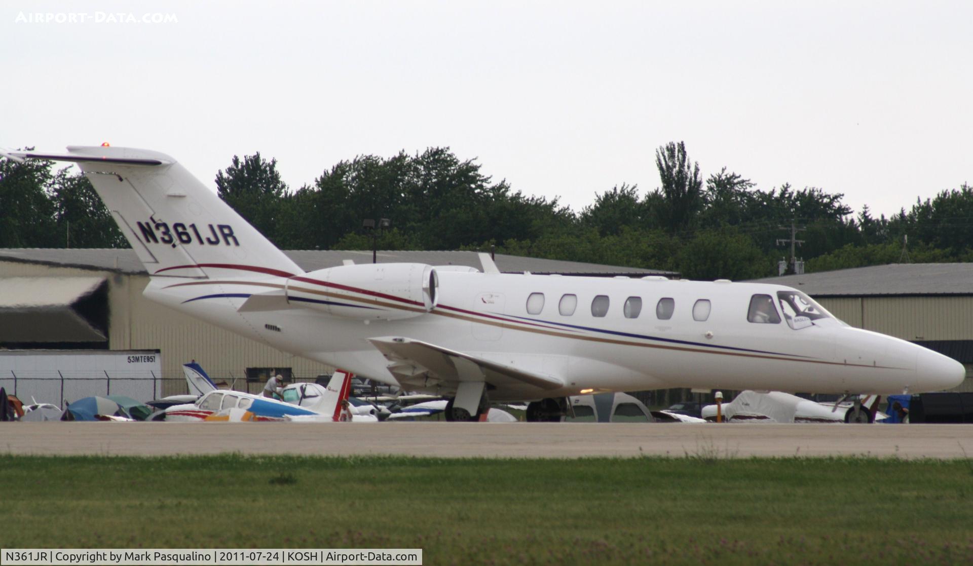 N361JR, 2007 Cessna 525A CitationJet CJ2+ C/N 525A0361, Cessna 525A