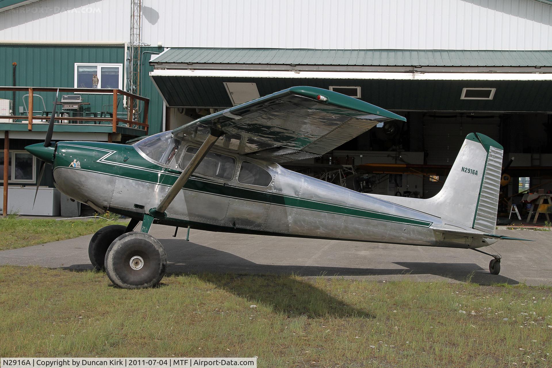 N2916A, 1953 Cessna 180 C/N 30116, Wheeled out for photography!