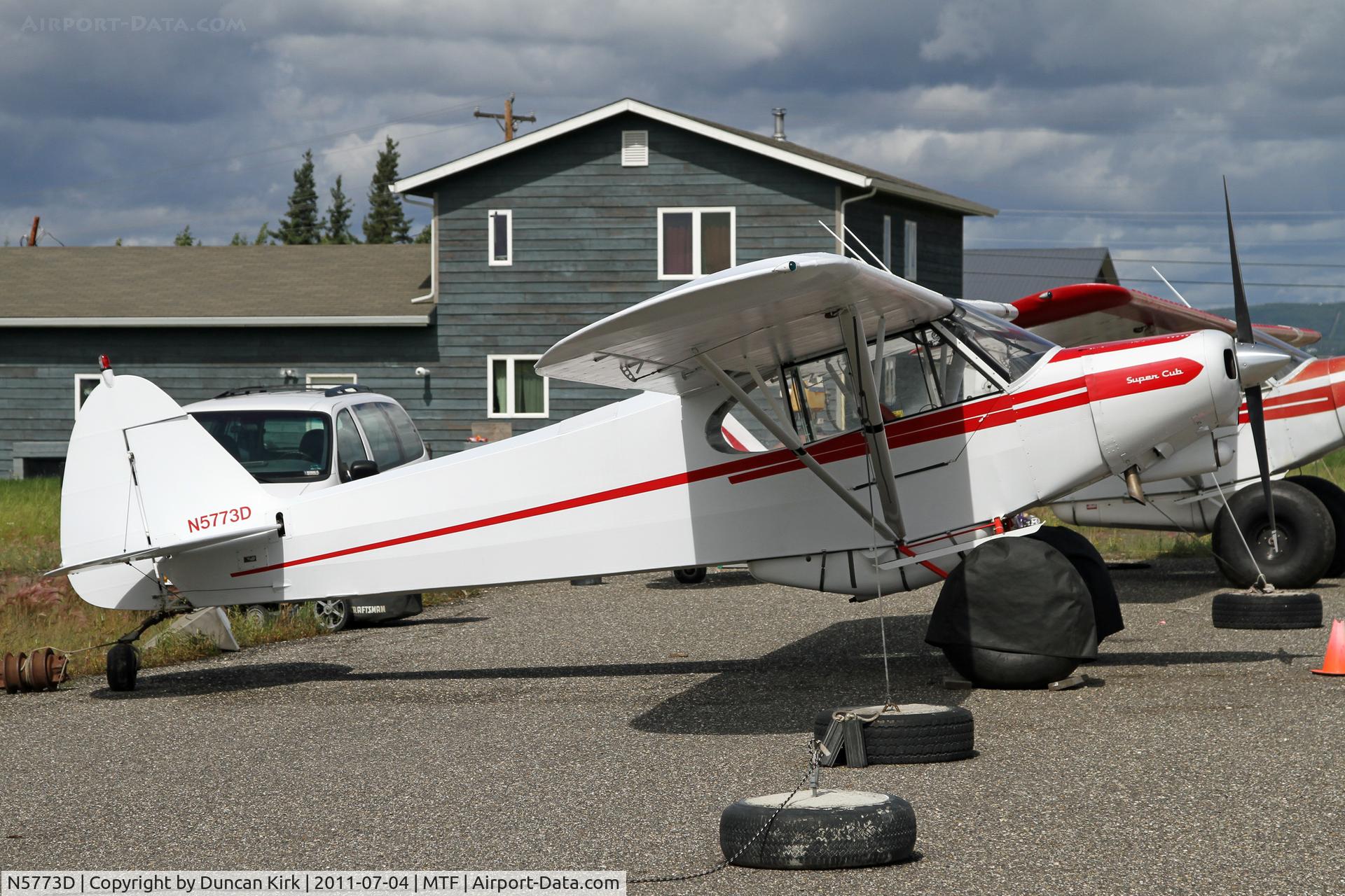 N5773D, 1956 Piper PA-18 C/N 18-5275, Fairbanks in the summer is nice and then..........!