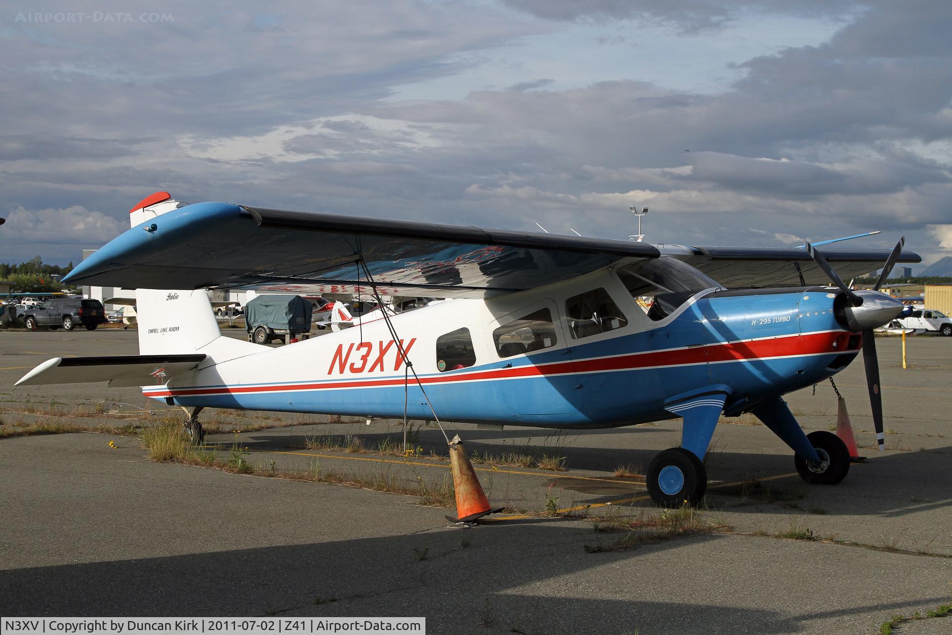 N3XV, 1970 Helio H-295-1400 Super Courier C/N 1426, A few Helios were seen around Lake Hood