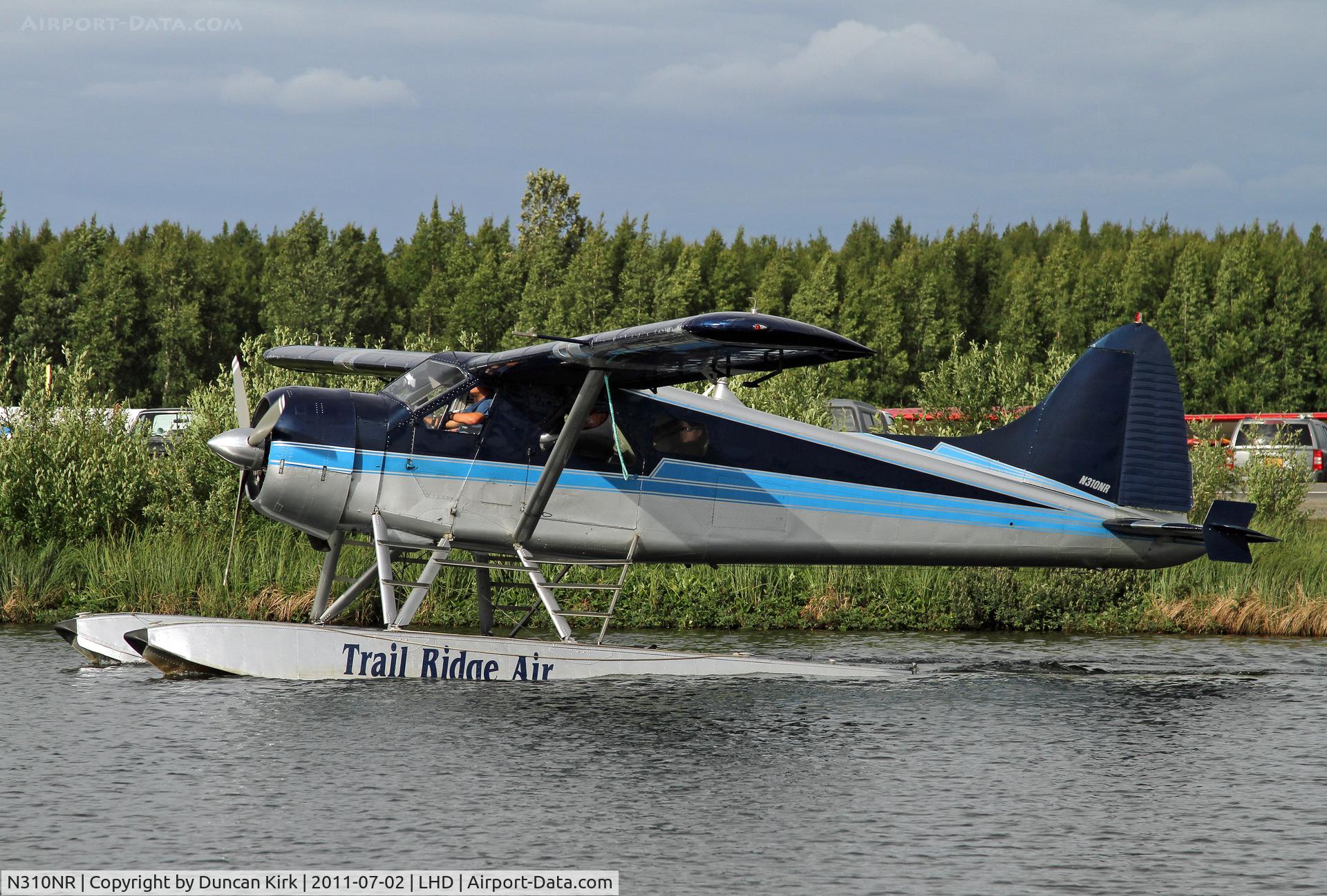 N310NR, 1952 De Havilland Canada DHC-2 Beaver Mk.1 (L20A) C/N 396, Beaver traffic every minute!