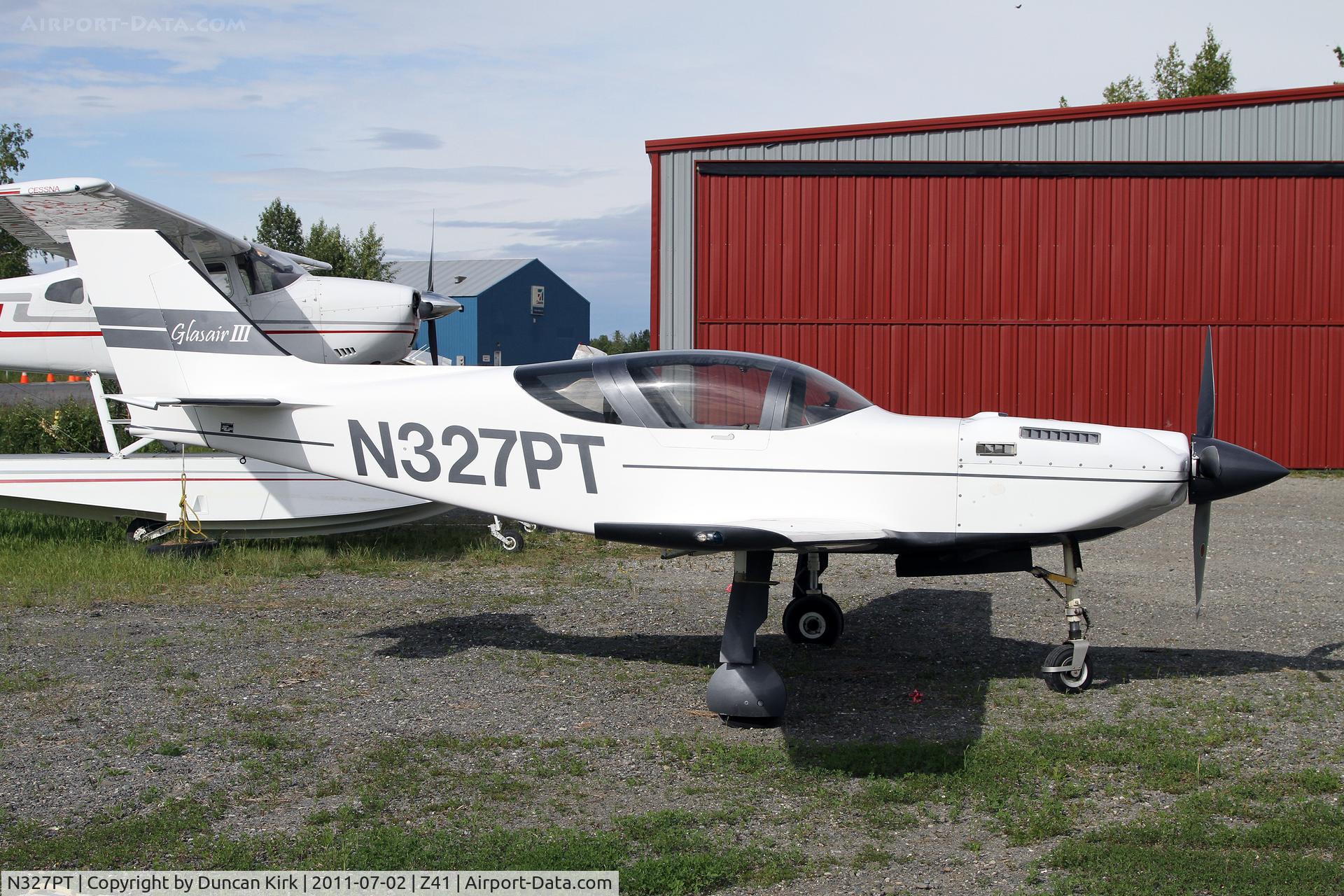N327PT, Stoddard-Hamilton Glasair III C/N 3035, Unusual type for Alaska