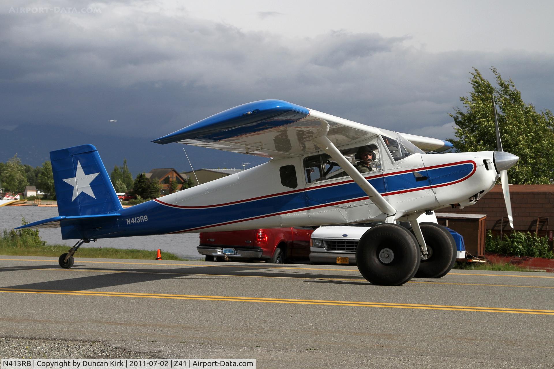 N413RB, 2003 Murphy Rebel C/N 413R, Taxiing in