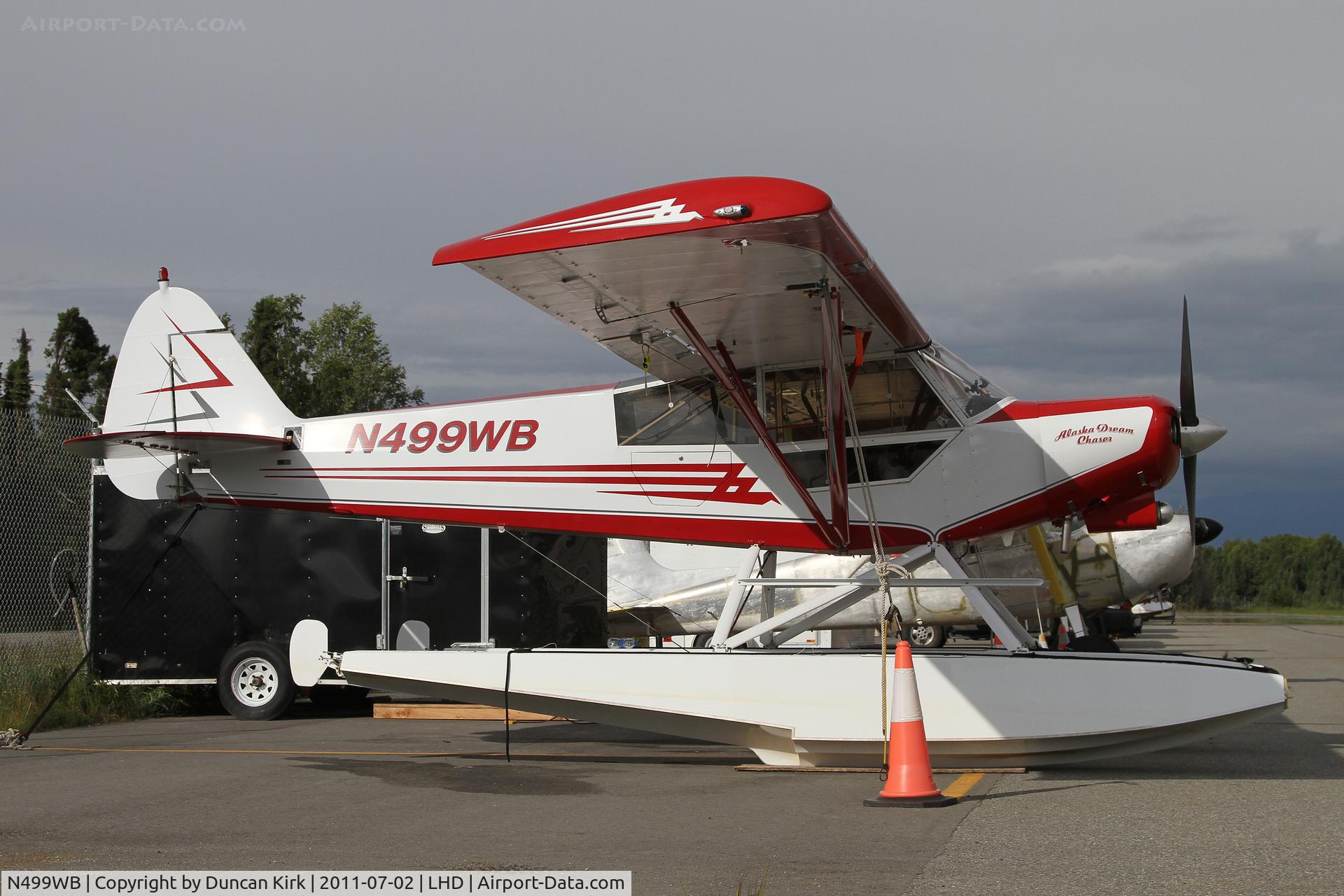 N499WB, Tharaldson Ron AK-DC C/N 07001, Hot looking