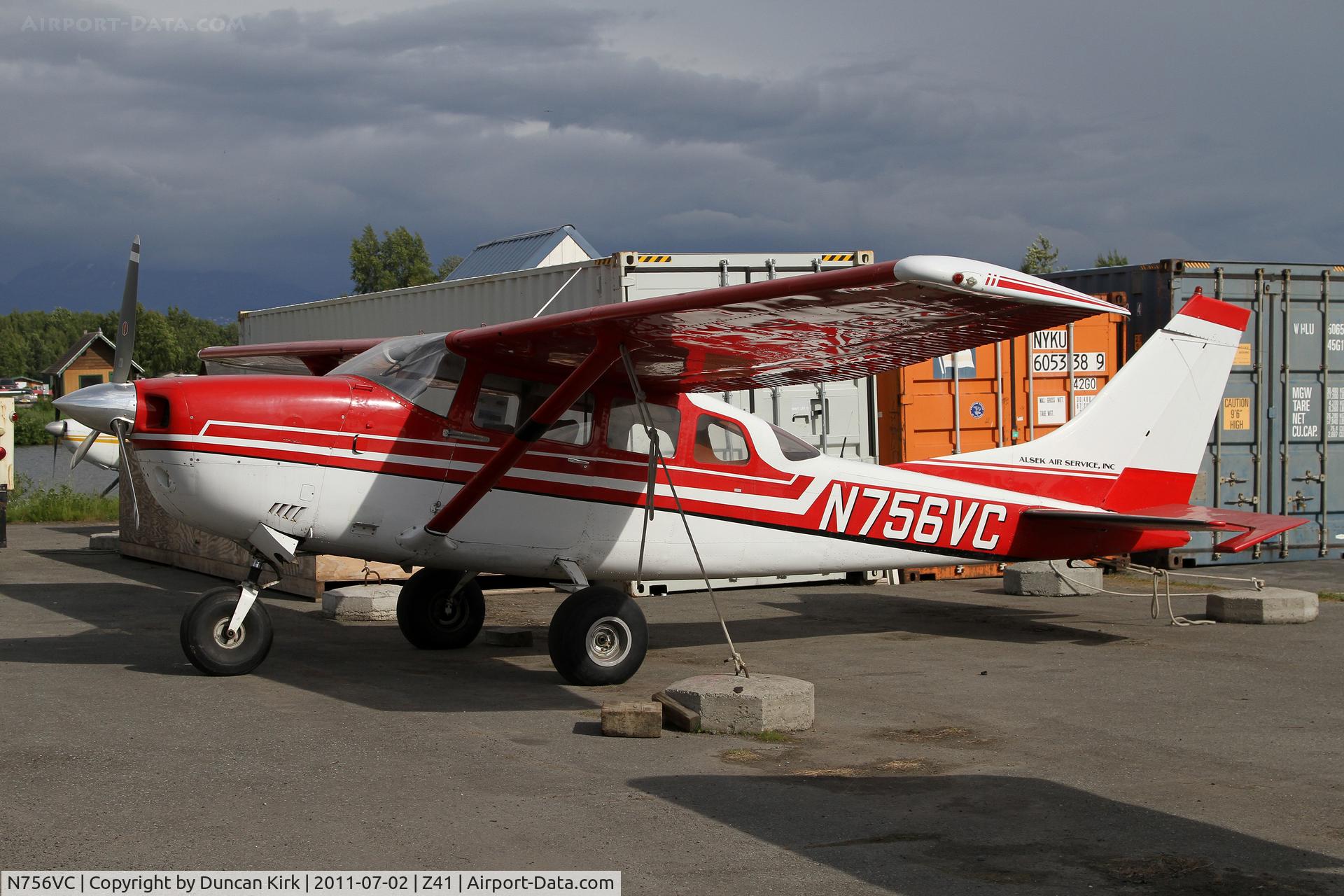 N756VC, 1978 Cessna U206G Stationair C/N U20604382, Cessna 206's are popular up here