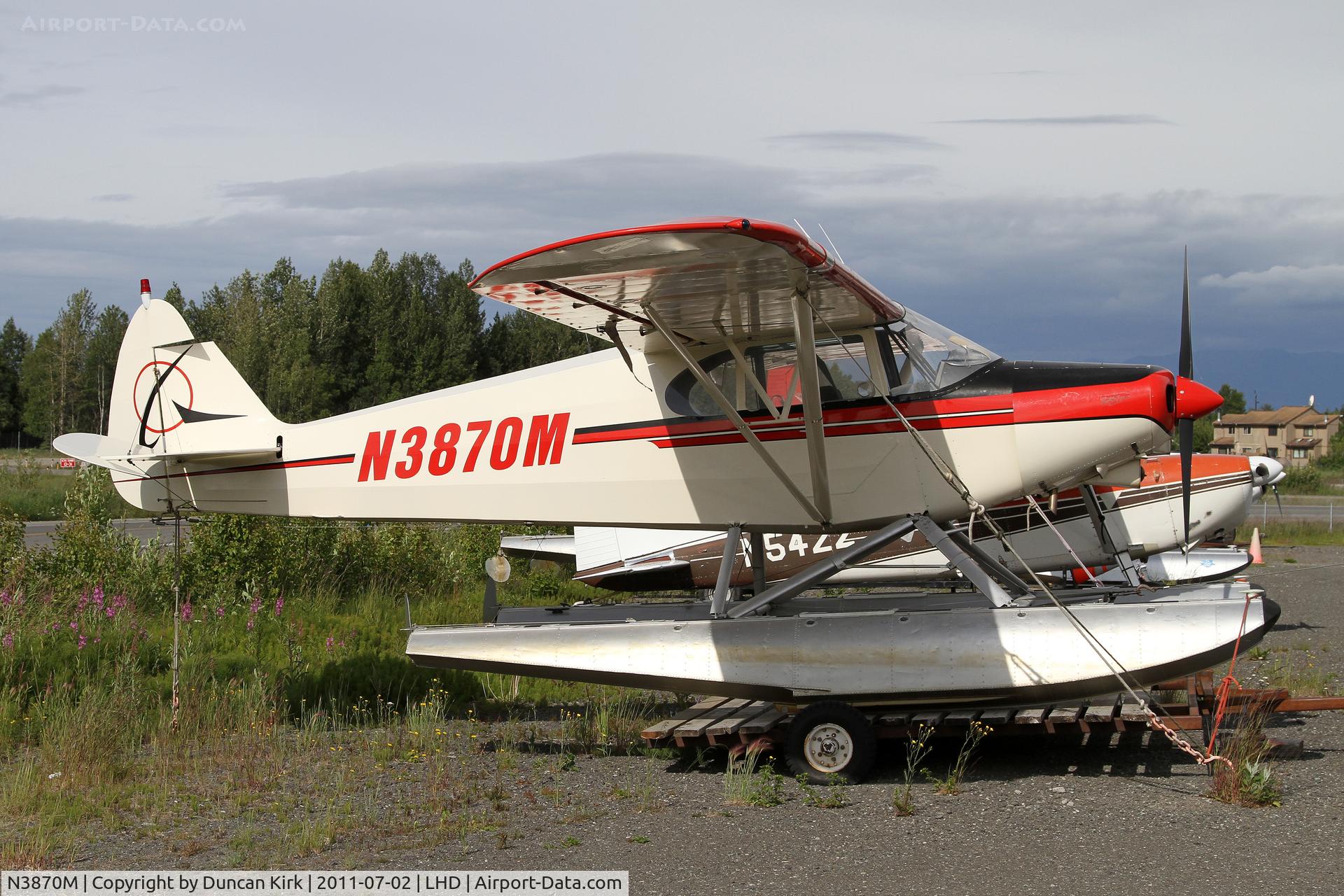 N3870M, 1947 Piper PA-12 Super Cruiser C/N 12-2789, Lots of PA-12's on floats
