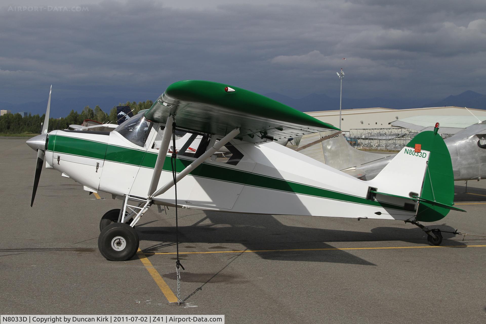 N8033D, 1957 Piper PA-22-150 C/N 22-5558, Looking pristine