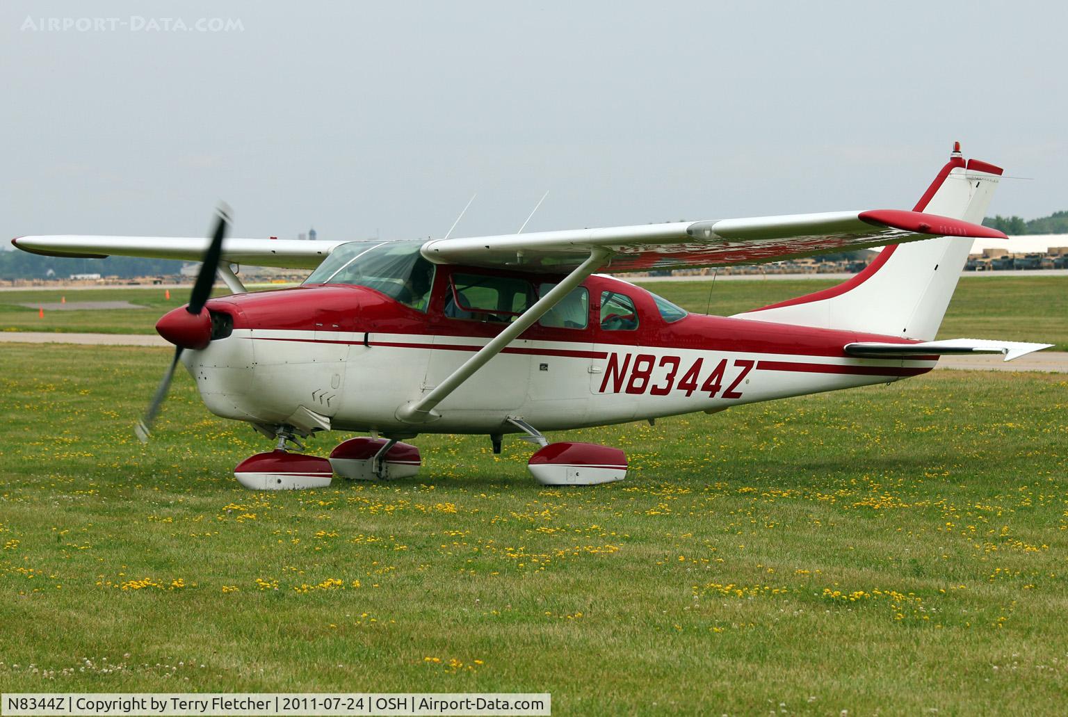 N8344Z, 1963 Cessna 210-5(205) C/N 205-0344, 1963 Cessna 210-5(205), c/n: 205-0344 at 2011 Oshkosh