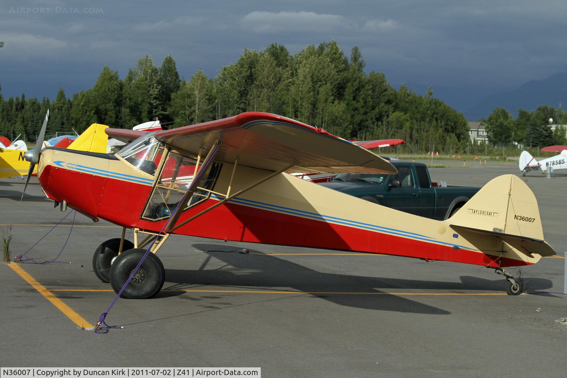 N36007, 1941 Taylorcraft BF12-65 C/N 2972, Seventy years old and still going!