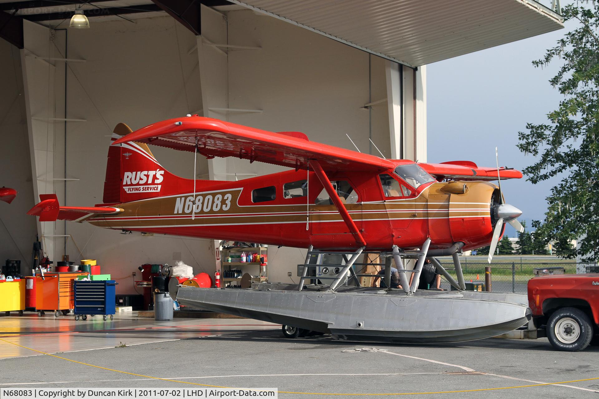 N68083, 1958 De Havilland Canada DHC-2 Beaver Mk.I C/N 1254, In to Rusty's hangar