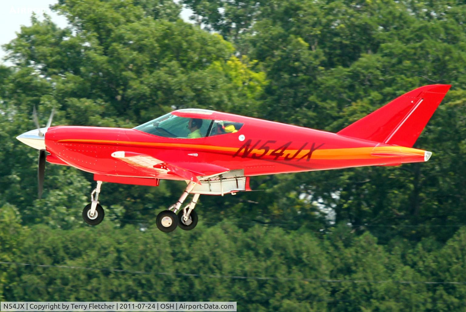 N54JX, 1999 Swearingen SX300 C/N 02, 1999 Johns William L JOHNS SA29, c/n: 02 at 2011 Oshkosh