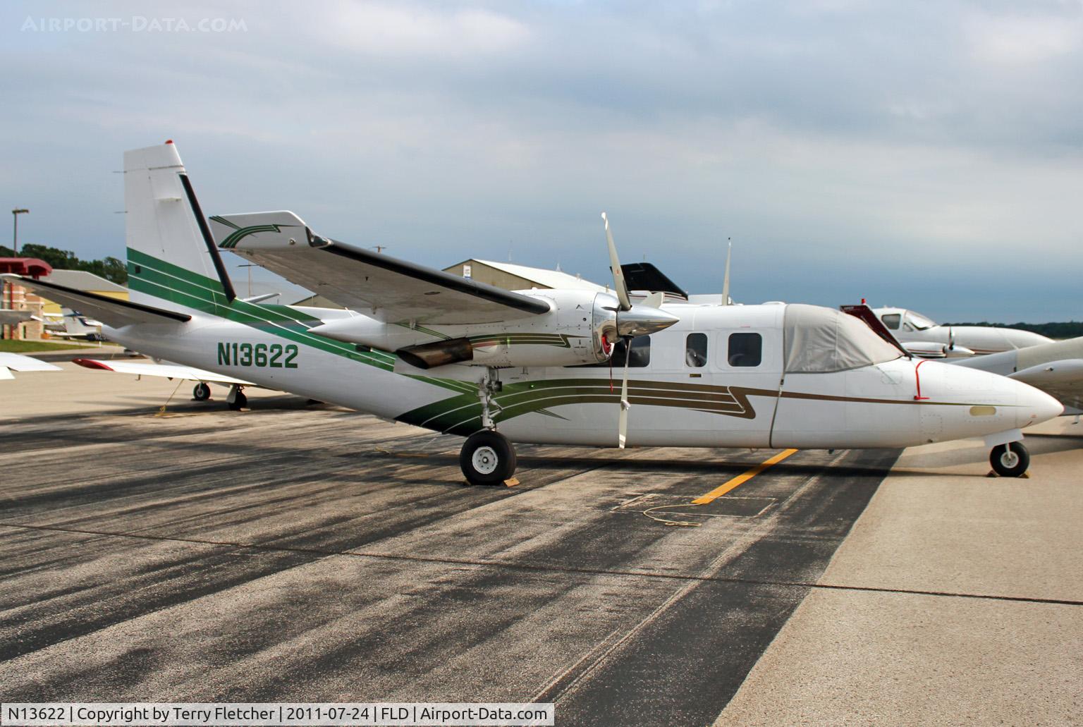 N13622, 1978 Rockwell 690B Turbo Commander C/N 11469, 1978 Rockwell International 690B, c/n: 11469 at Fond du Lac