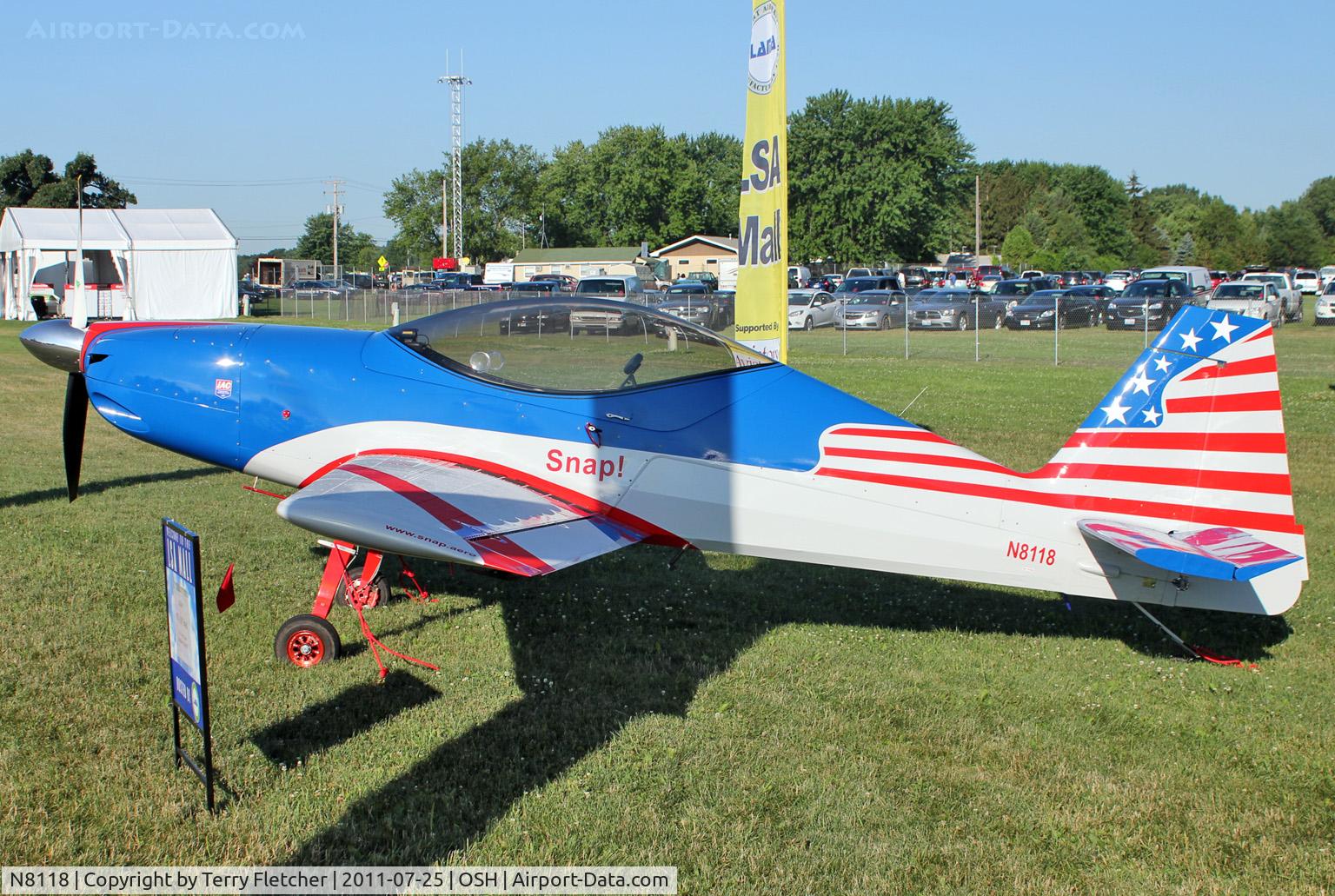 N8118, Dallair Aeronautica Srl DALLAIR FR 100 SNAP C/N 1113, Dallair Aeronautica Srl DALLAIR FR 100 SNAP, c/n: 1113 at 2011 Oshkosh
