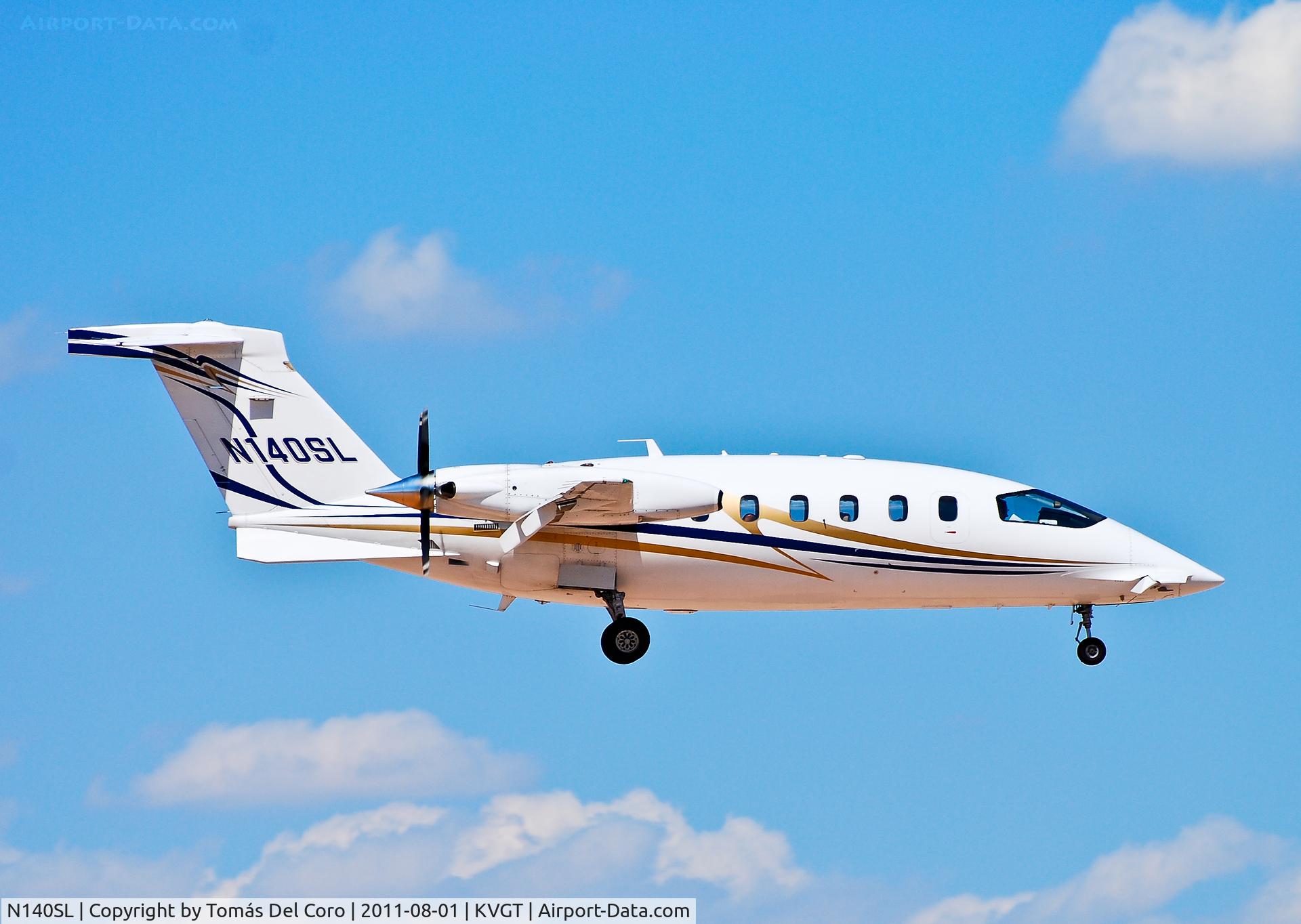 N140SL, 2005 Piaggio P-180 Avanti II C/N 1107, N140SL 2005 Piaggio P180 C/N 1107North Las Vegas Airport (IATA: VGT, ICAO: KVGT, FAA LID: VGT)Photo: Tomás Del CoroAugust 1, 2011