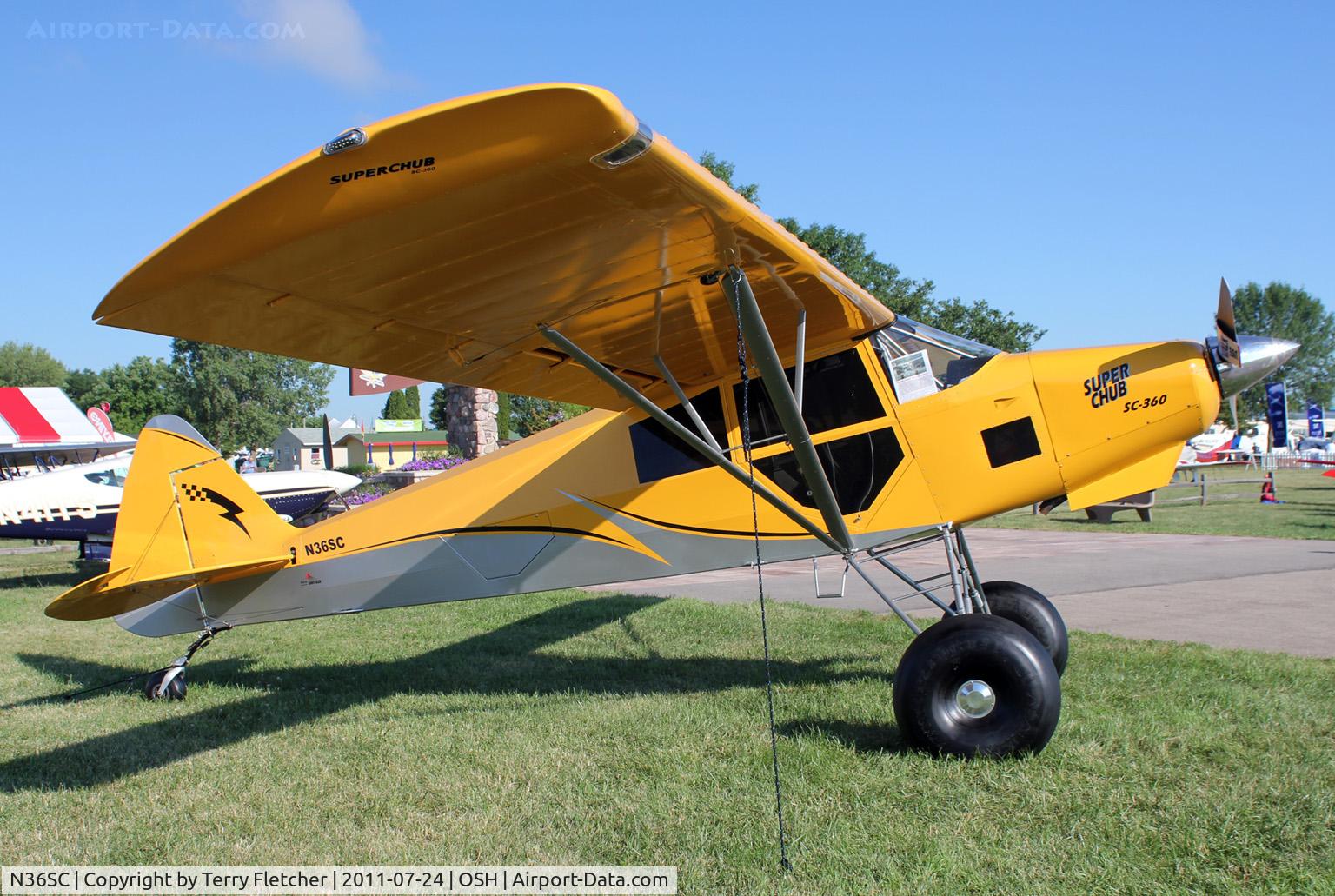 N36SC, Jewett Brandon SC-360 C/N 001, Jewett Brandon SC-360, c/n: 001 displayed at 2011 Oshkosh