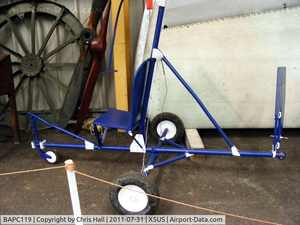 BAPC119, Bensen B-7 C/N BAPC.119, Displayed at the North East Aircraft Museum, Unsworth