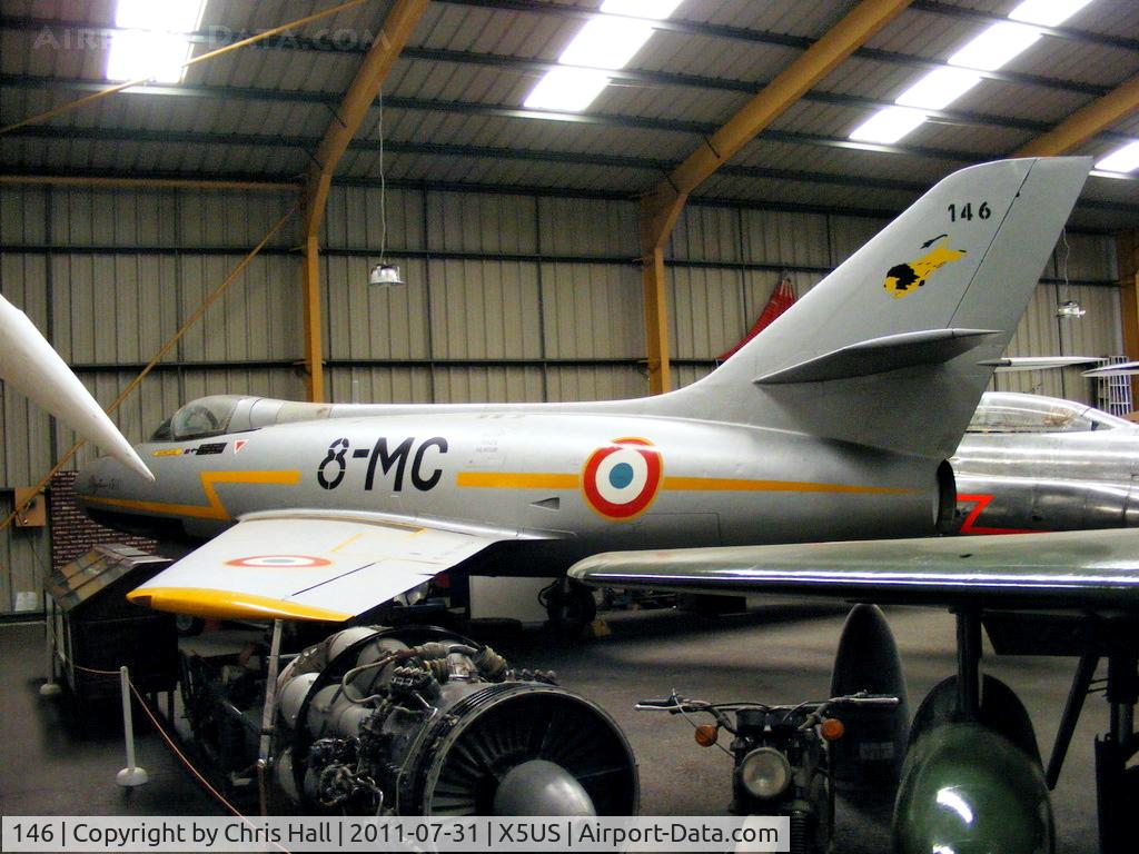 146, Dassault MD-454 Mystere IVA C/N 146, Displayed at the North East Aircraft Museum, Unsworth