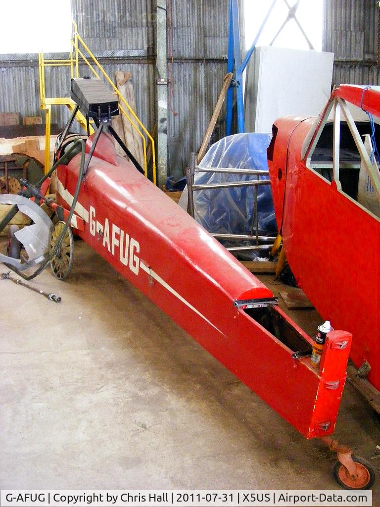 G-AFUG, 1939 Luton LA-4A Minor C/N WSH1, at the North East Aircraft Museum, Unsworth