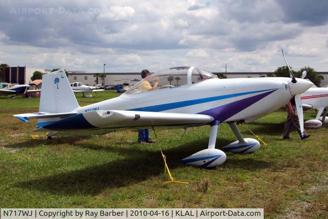 N717WJ, 2007 Vans RV-8 C/N 80989, Van's RV-8 [80989] Lakeland-Linder~N 16/04/2010.