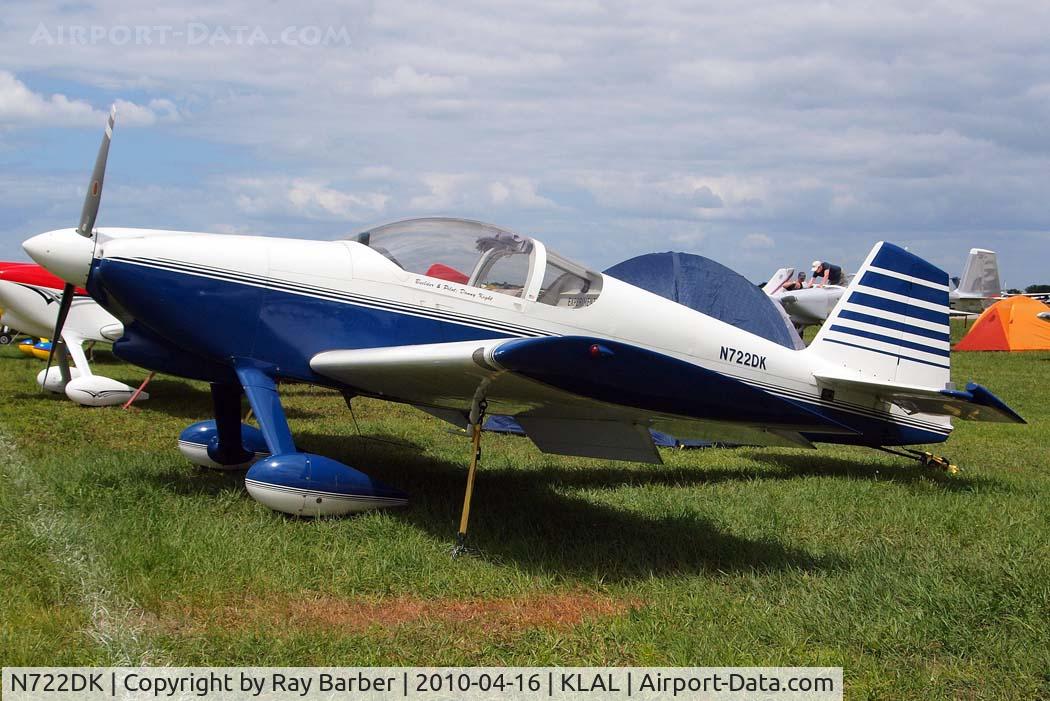 N722DK, 2002 Vans RV-6 C/N 24298, Van's RV-6 [24298] Lakeland-Linder~N 16/04/2010.