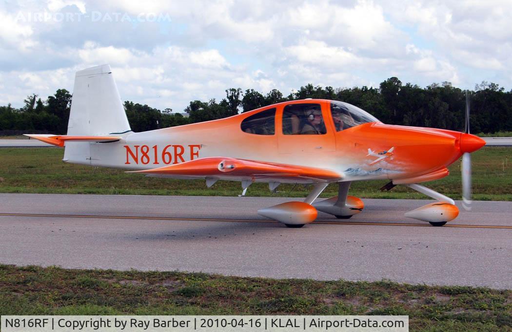 N816RF, Vans RV-10 C/N 40097, Van's RV-10 [40097] Lakeland-Linder~N 16/04/2010.