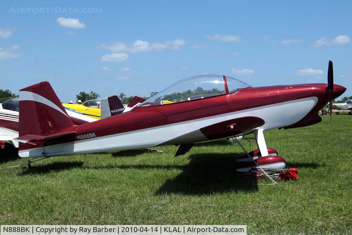 N888BK, 2006 Vans RV-8 C/N 80456, Van's RV-8 [80456] Lakeland-Linder~N 14/04/2010.