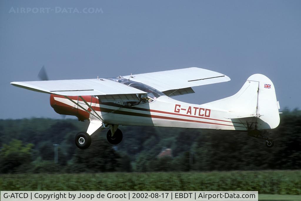 G-ATCD, 1965 Beagle D-5/180 Husky C/N 3683, Diest Aero Club oldtimer fly-in.