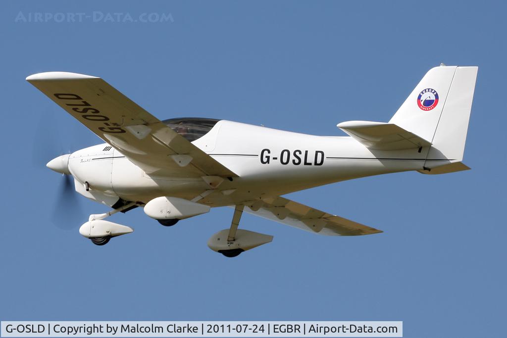 G-OSLD, 2000 Europa XS Tri-Gear C/N PFA 247-13641, Europa XS at Breighton's Wings & Wheels Weekend, July 2011.