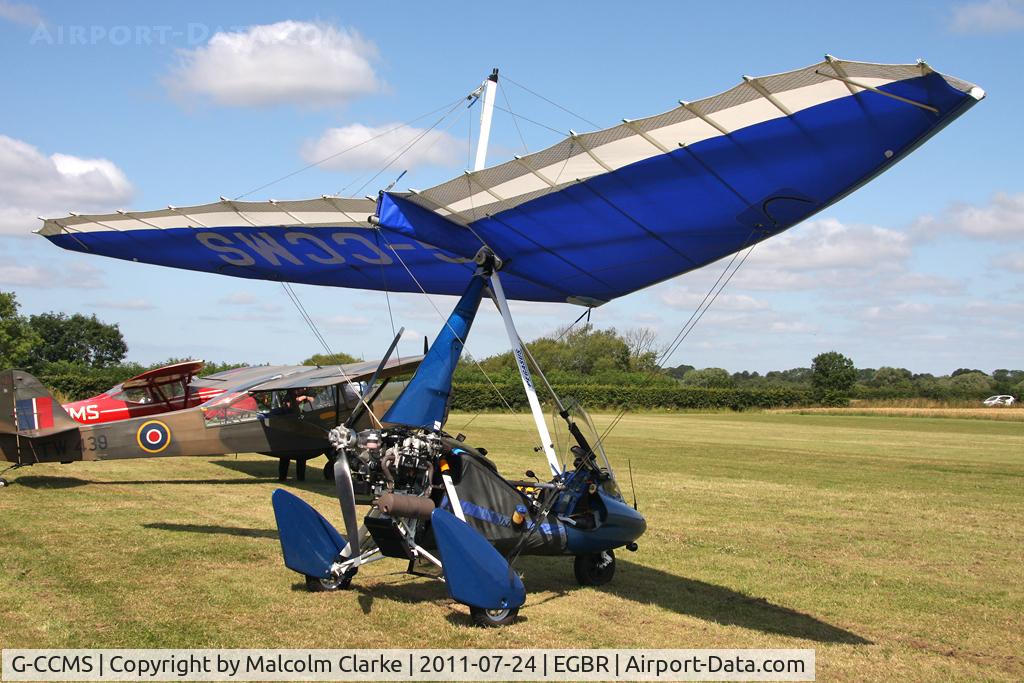 G-CCMS, 2003 Mainair Pegasus Quik C/N 7997, Mainair Pegasus Quik at Breighton Airfield's Wings & Wheels Weekend, July 2011.